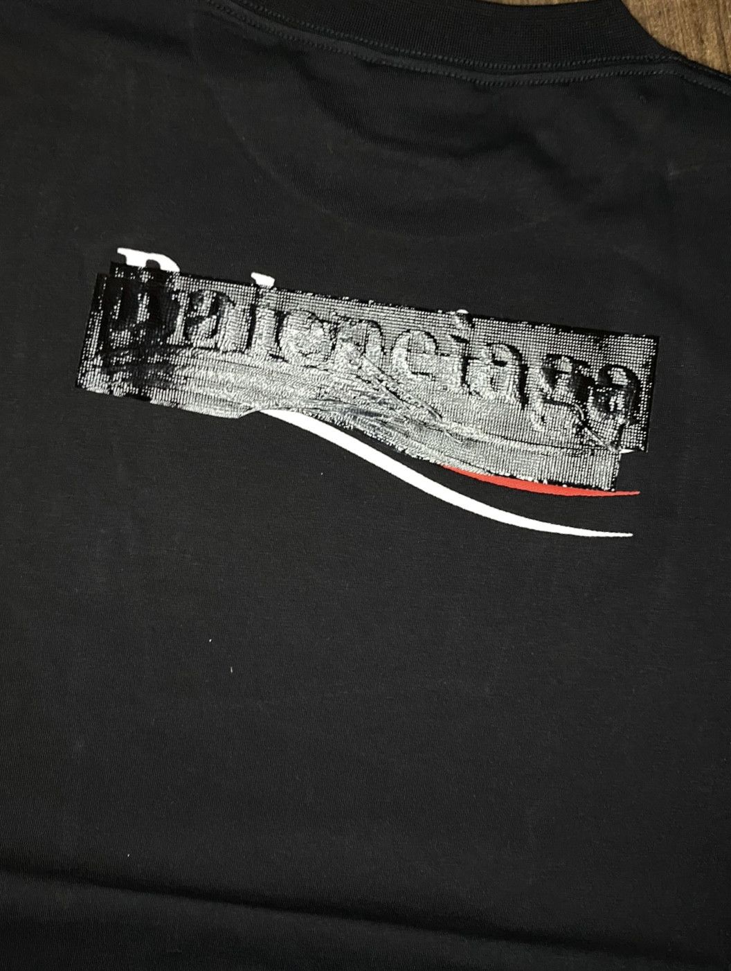 Balenciaga 🔴⚫️ BALENCIAGA ⚫️🔴 GAFFER T'SHIRT Size US S / EU 44-46 / 1 - 5 Thumbnail
