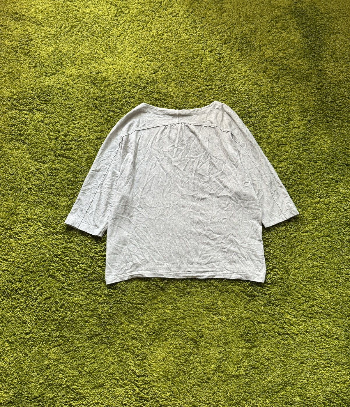 Designer Oska avant garde minimalist hemp blouse longsleeve Size M / US 6-8 / IT 42-44 - 8 Thumbnail