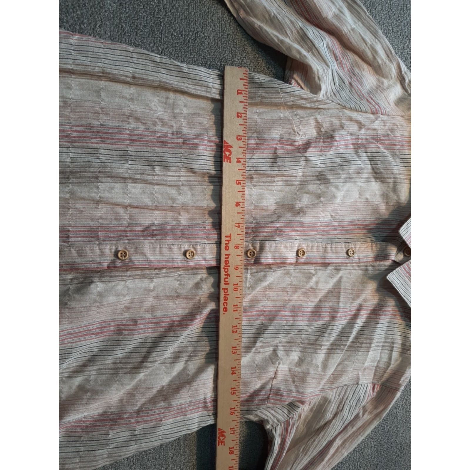Pinko Solitaire Top Small S Long Sleeve Button-Up Pink Striped Womens Size S / US 4 / IT 40 - 5 Thumbnail