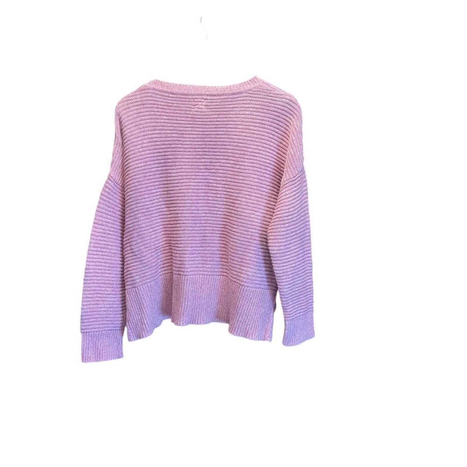 Jones New York NWOT. Joie. Women's Pink Knit Button Sweater. Size XL. Size XL / US 12-14 / IT 48-50 - 7 Thumbnail