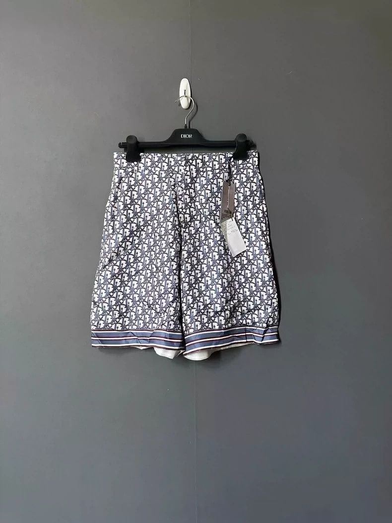Dior Dior Full-print silk shorts 2503-Nextarrow Size US 28 / EU 44 - 1 Thumbnail