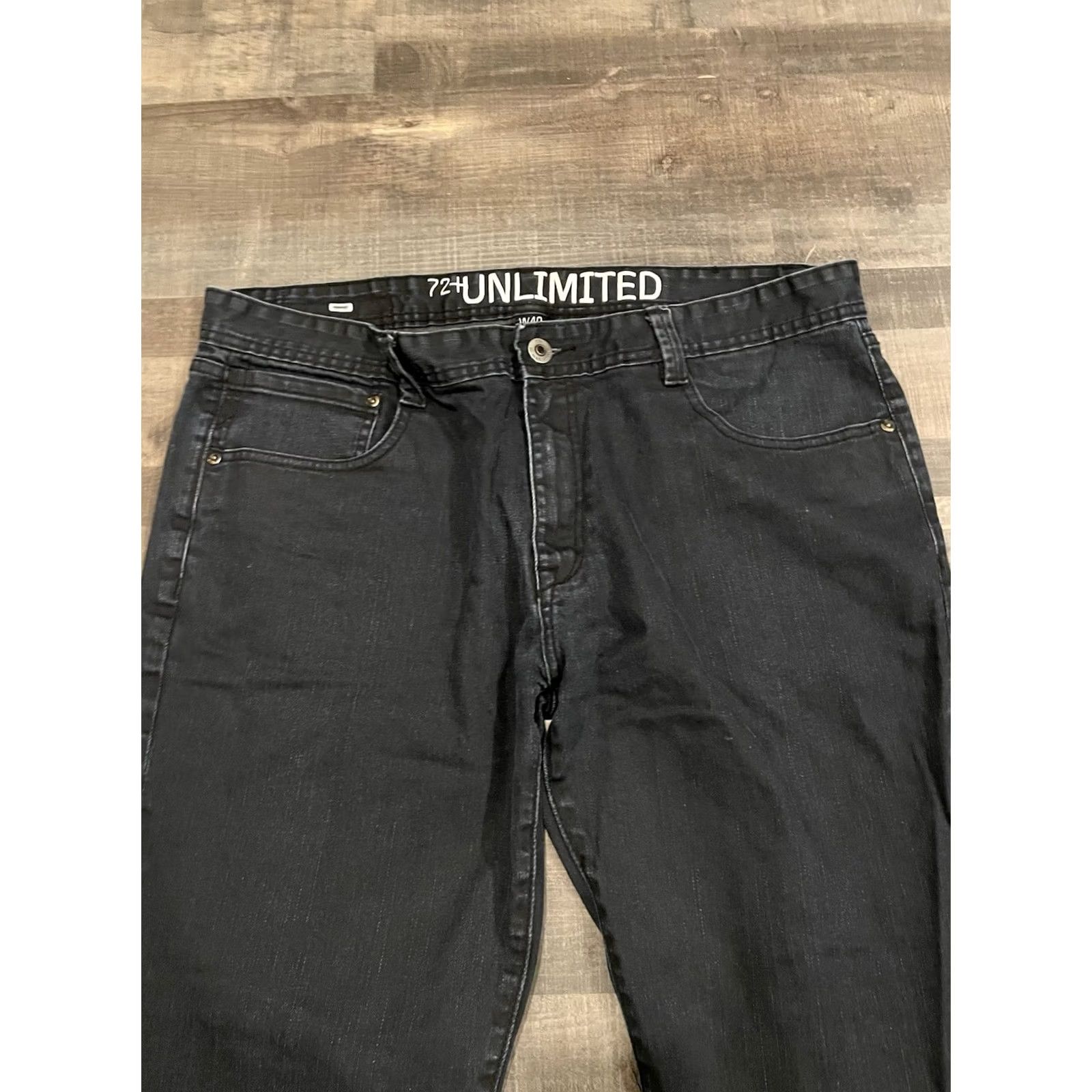 Ecko Unltd. Ecko Unltd Jeans Mens 40x34 Dark Blue Denim Slim Straight Hip Hop 90s City Brand: Ecko Unltd. 40 Inseam 5-Pocket Logo VINTAGE? Size US 40 / EU 56 - 5 Thumbnail
