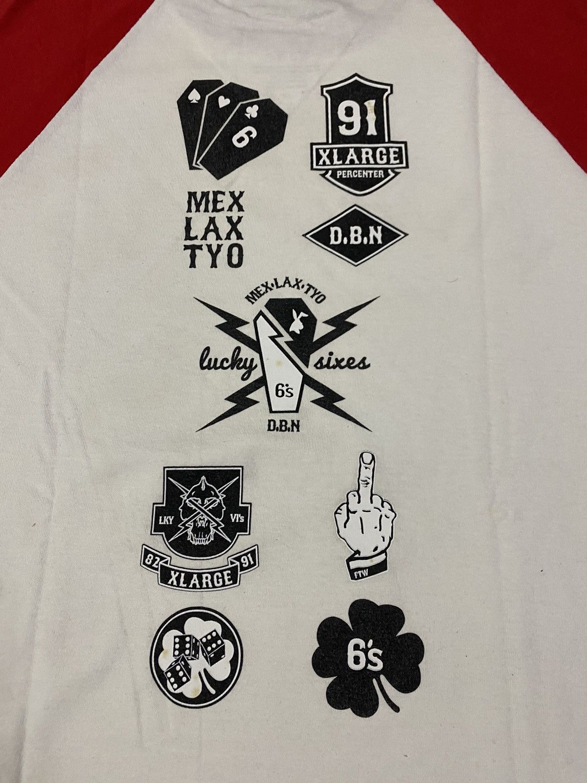 Other 💥Rare💥 XLarge Rare Logo Raglan Tee Size US L / EU 52-54 / 3 - 7 Thumbnail