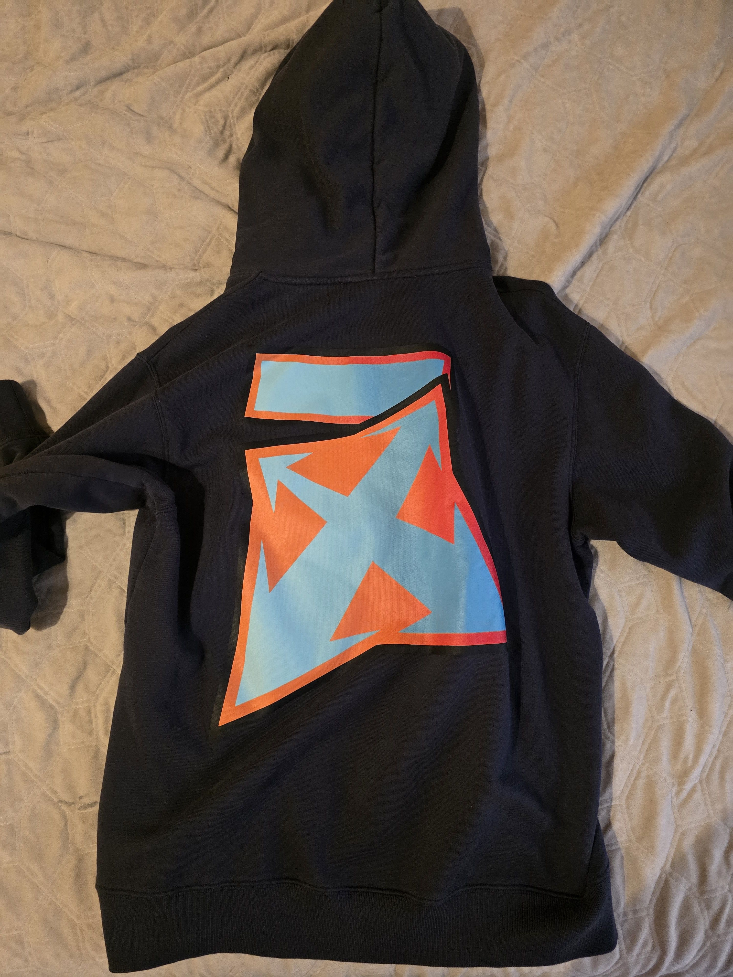 Off-White Off-White Thunder Hoody sz L Size US L / EU 52-54 / 3 - 8 Thumbnail