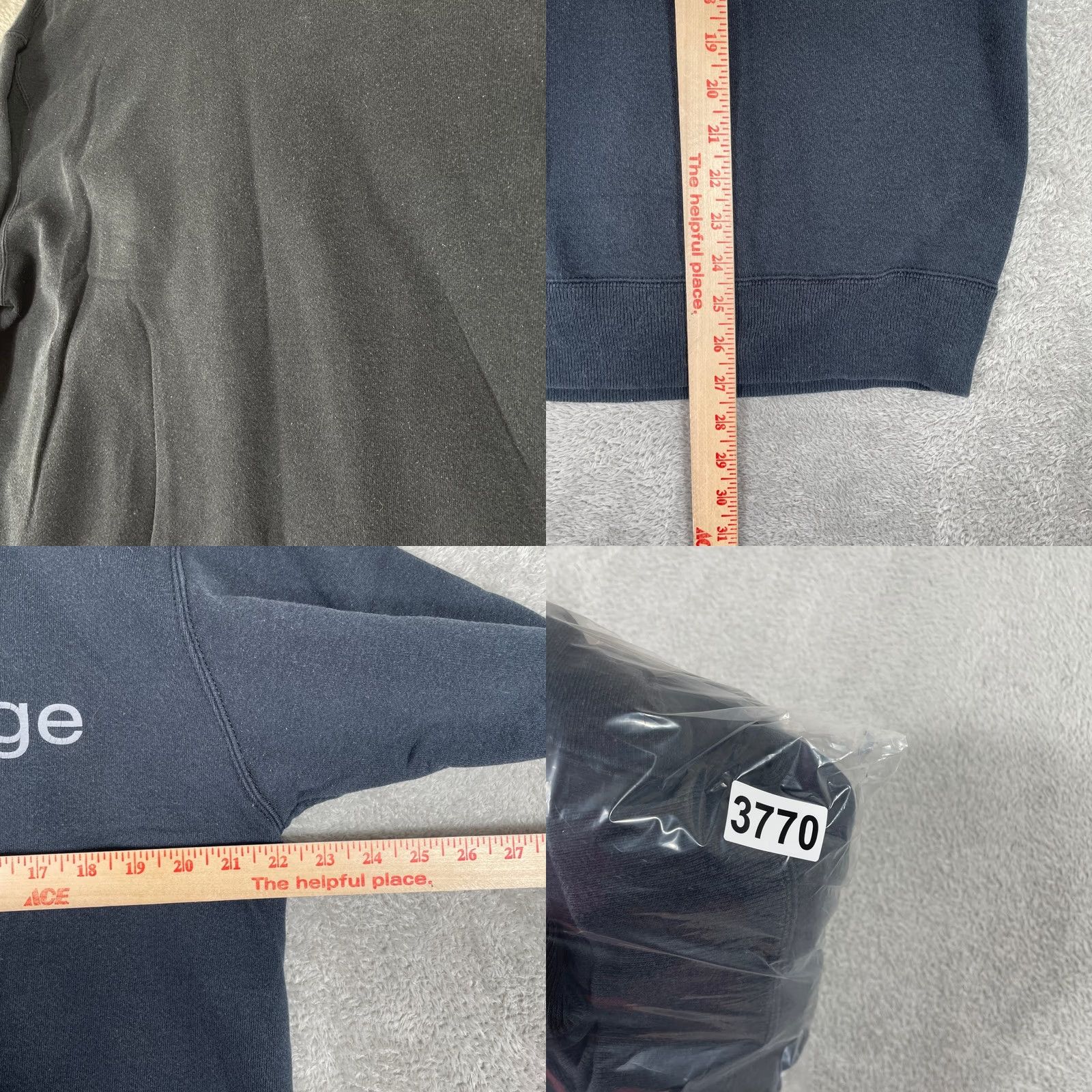 Champion VINTAGE Champion Shirt L Carroll College Sweatshirt Adult Crewneck Navy USA Size L / US 10 / IT 46 - 8 Thumbnail