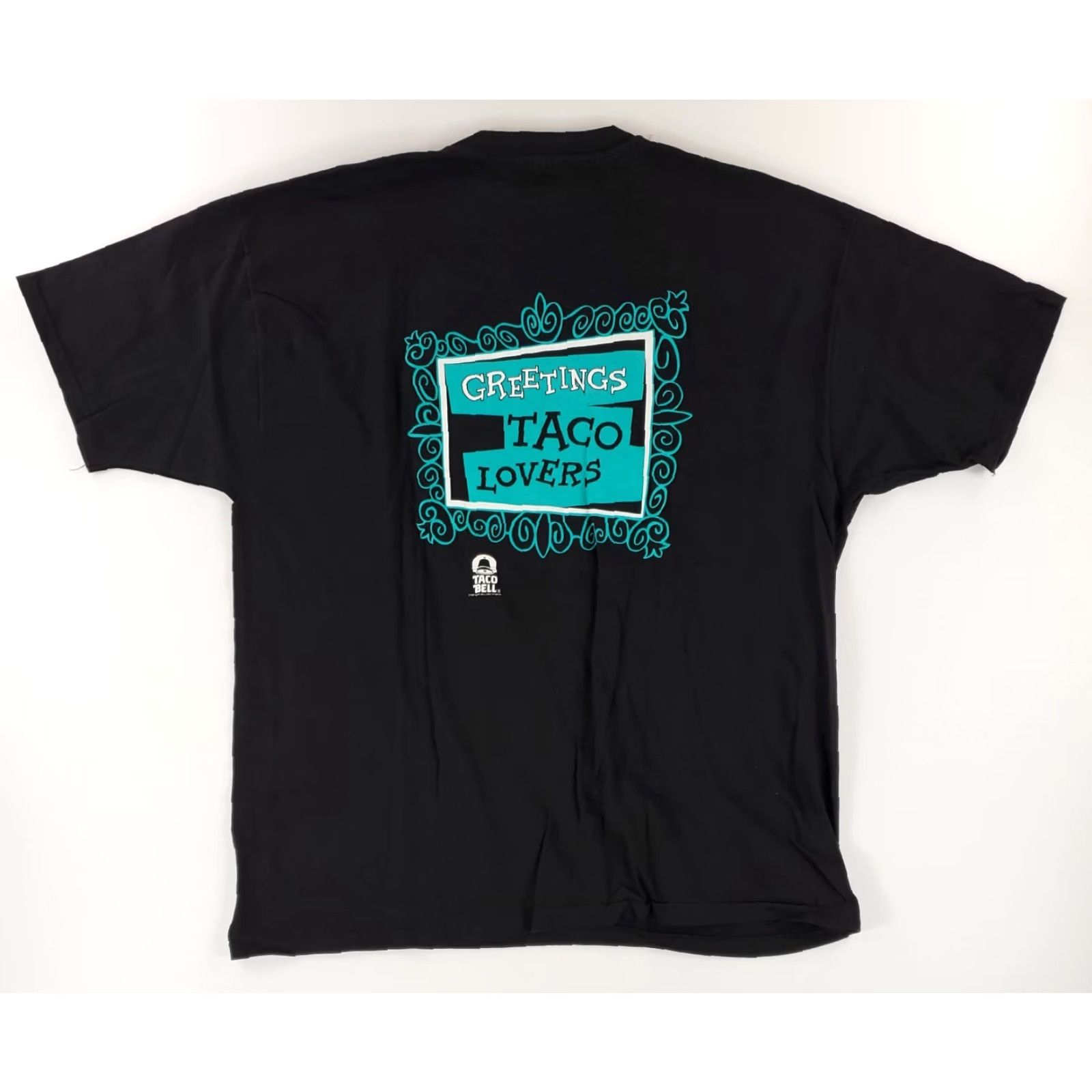 Hanes VINTAGE Hanes Beefy-T VTG 90s Taco Bell Bullwinkle Moose T Shirt Black Mens XXL Size US XXL / EU 58 / 5 - 6 Thumbnail