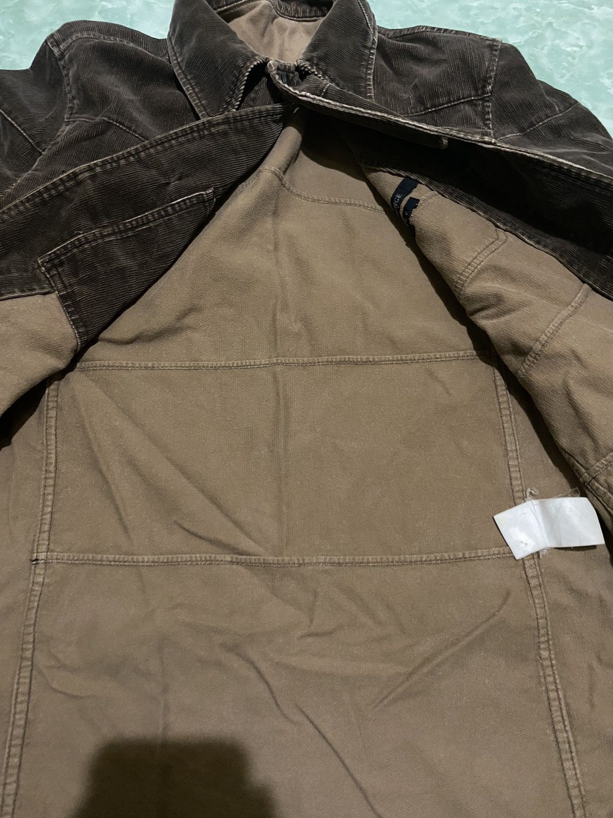 Issey Miyake 1990s Japan Rupert The Difference Corduroy Chore Jacket Size US L / EU 52-54 / 3 - 5 Thumbnail