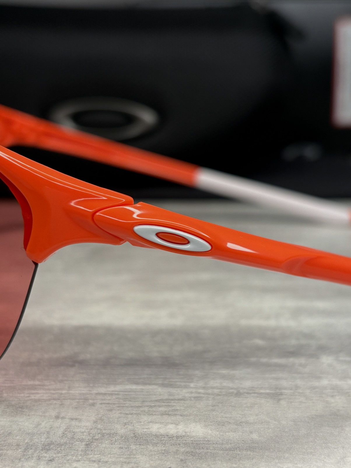 Oakley Oakley EVZero Ascend Safety Orange / Prizm Peach Glasses Size ONE SIZE - 7 Thumbnail