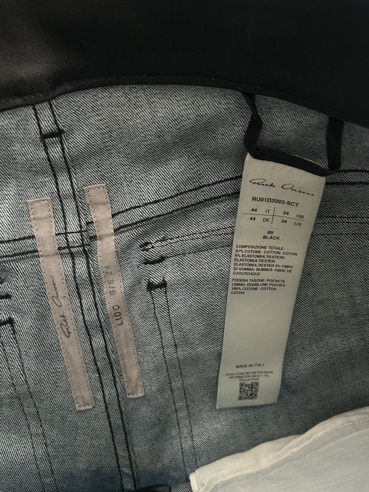 Rick Owens rick owens ss24 lido tyrone jeans Size US 30 / EU 46 - 3 Thumbnail