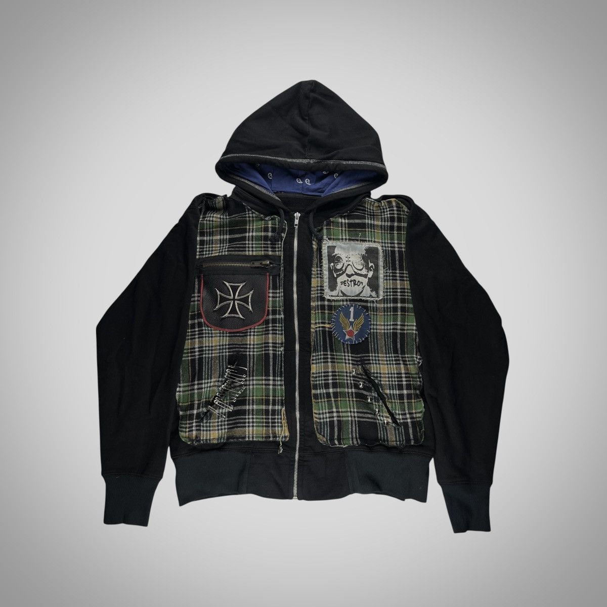 Chassis Los Angeles flannel rebuild hoodie