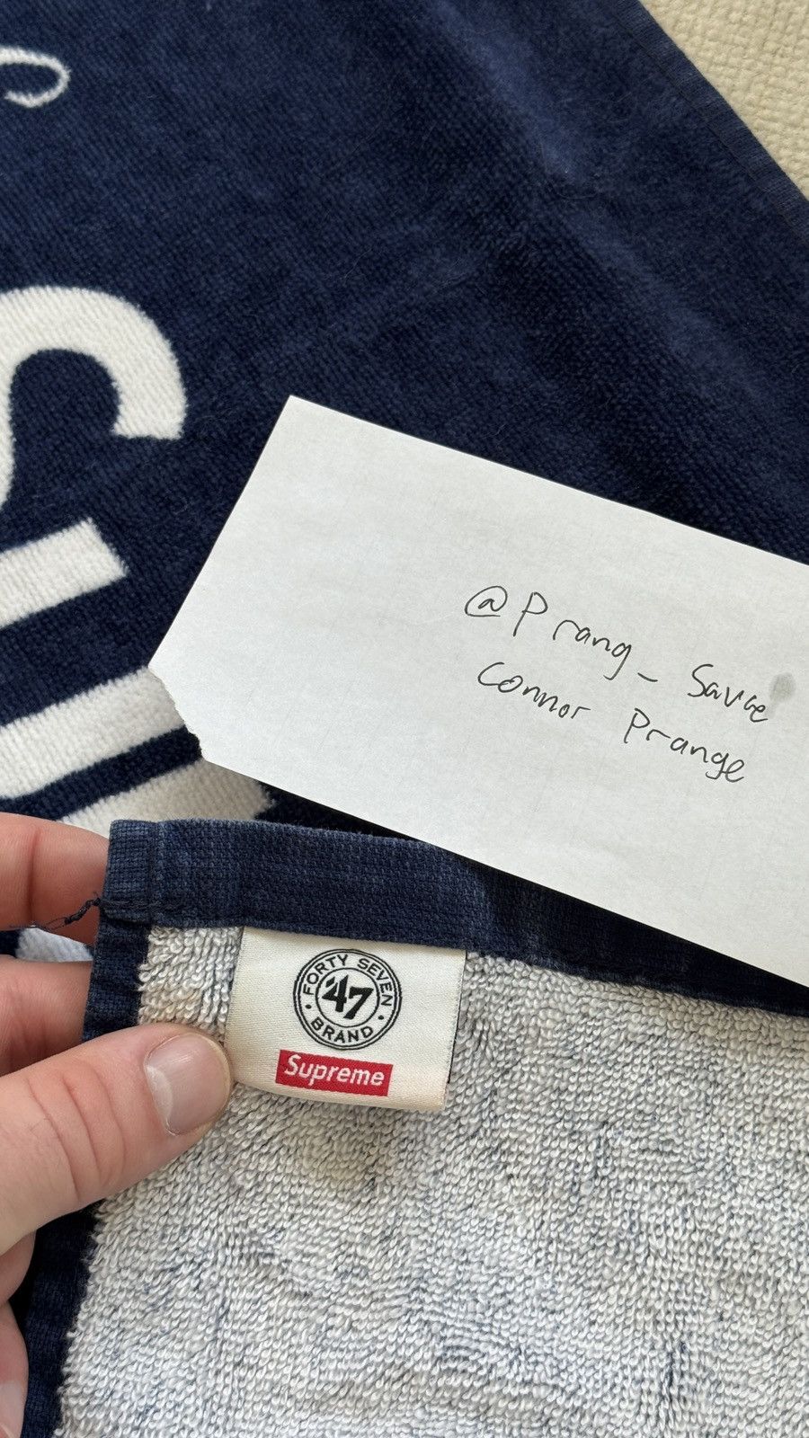 Supreme Supreme NewYork Yankees Towel Size ONE SIZE - 2 Thumbnail