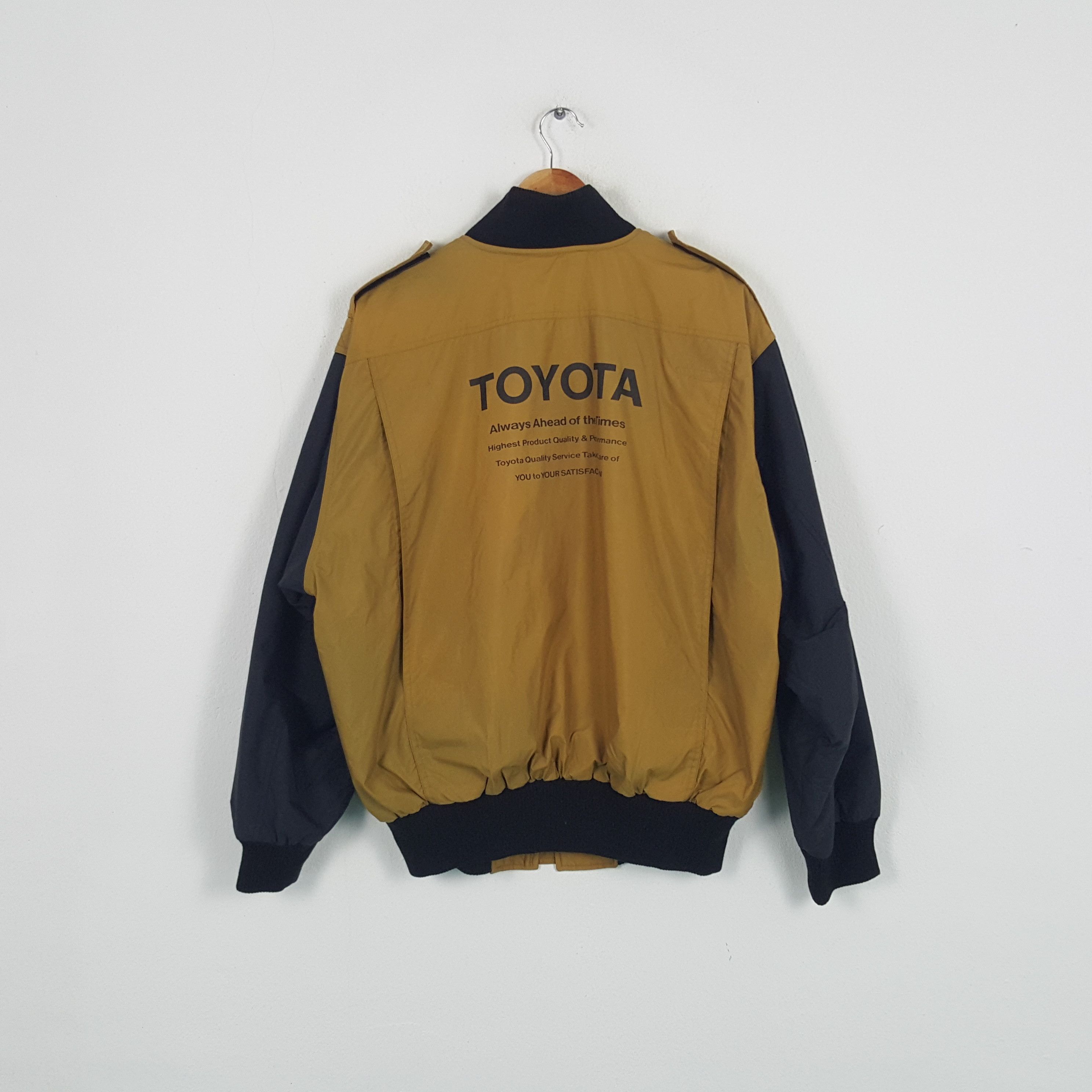 Japanese Brand × Vintage Vintage Toyota Tecno Japanese Racing Team Jacket Size US XL / EU 56 / 4 - 1 Thumbnail