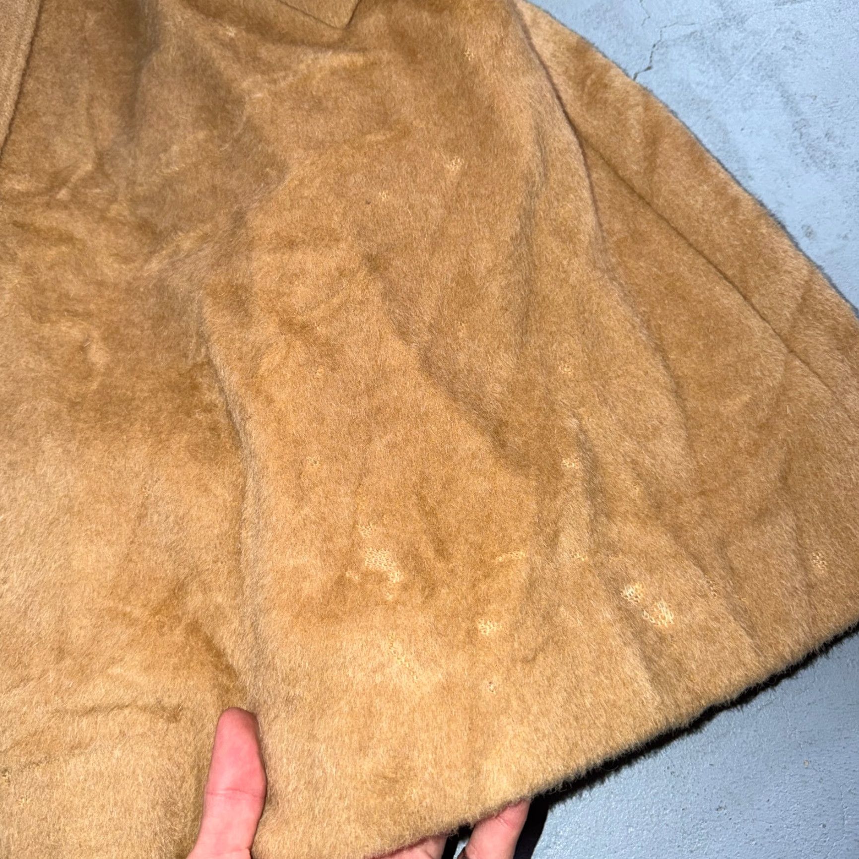 Vintage VINTAGE Lilli Ann Beige Wool Swing Coat Womens Long Overcoat L Size L / US 10 / IT 46 - 6 Thumbnail