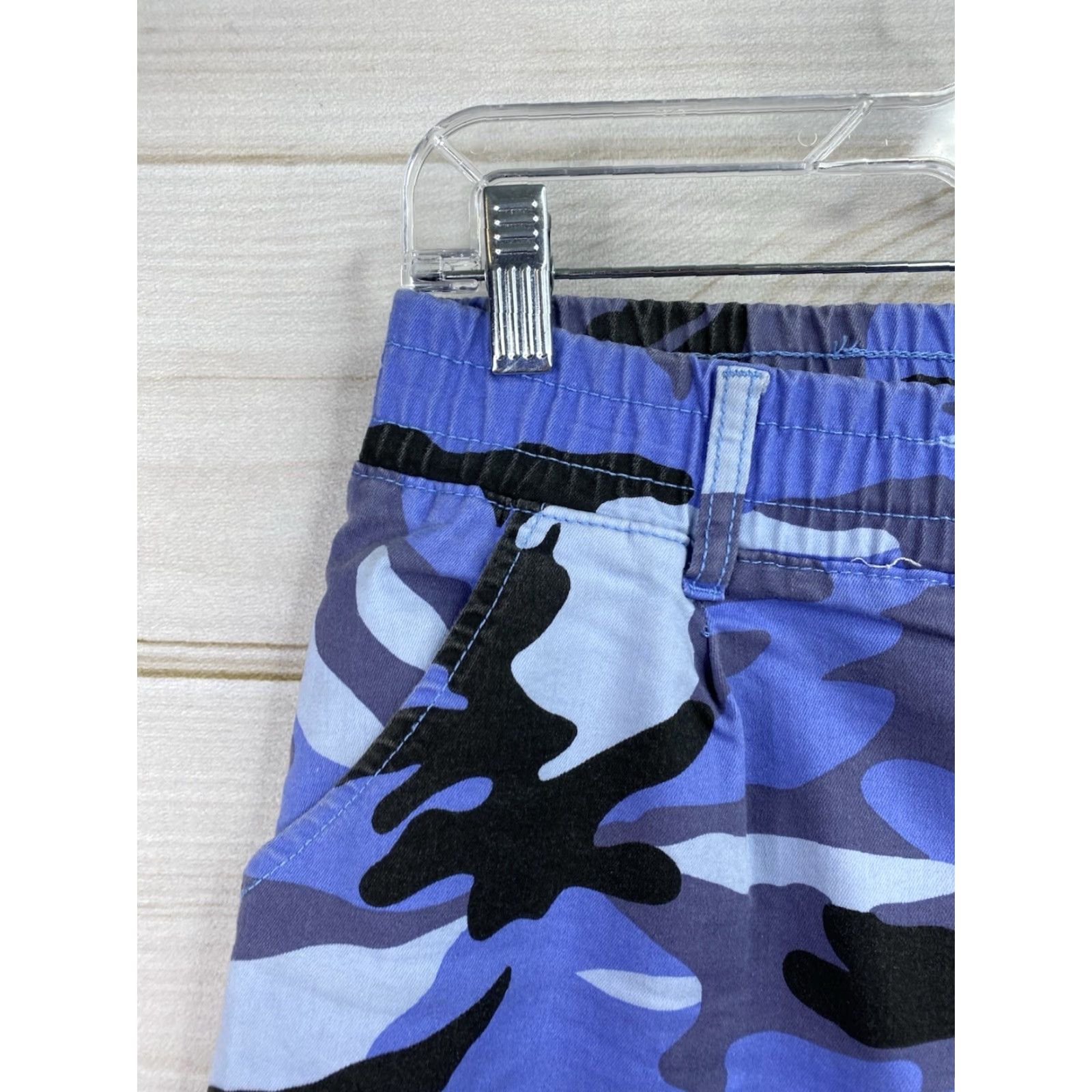 Vintage VINTAGE VIP Jeans Women Teens Jrs 13/31 Blue Army Camo Sculpt HipHop City Cargo Stretch Shirt Adult Womens Size 34" / US 12 / IT 48 - 3 Thumbnail
