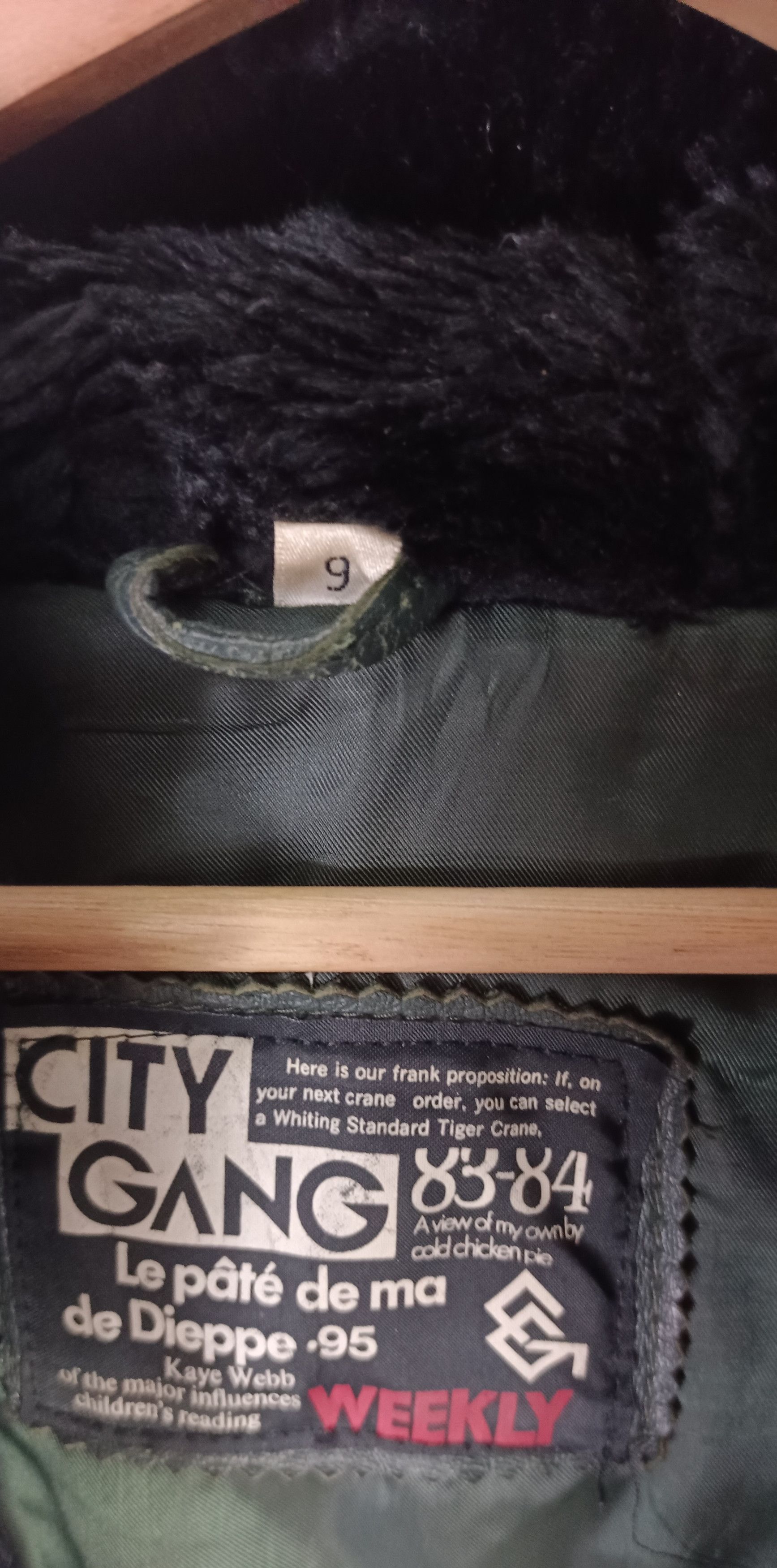 Japanese Brand Vintage🔥 City Gang Kaye Webb Leather Jacket Size US L / EU 52-54 / 3 - 15 Thumbnail