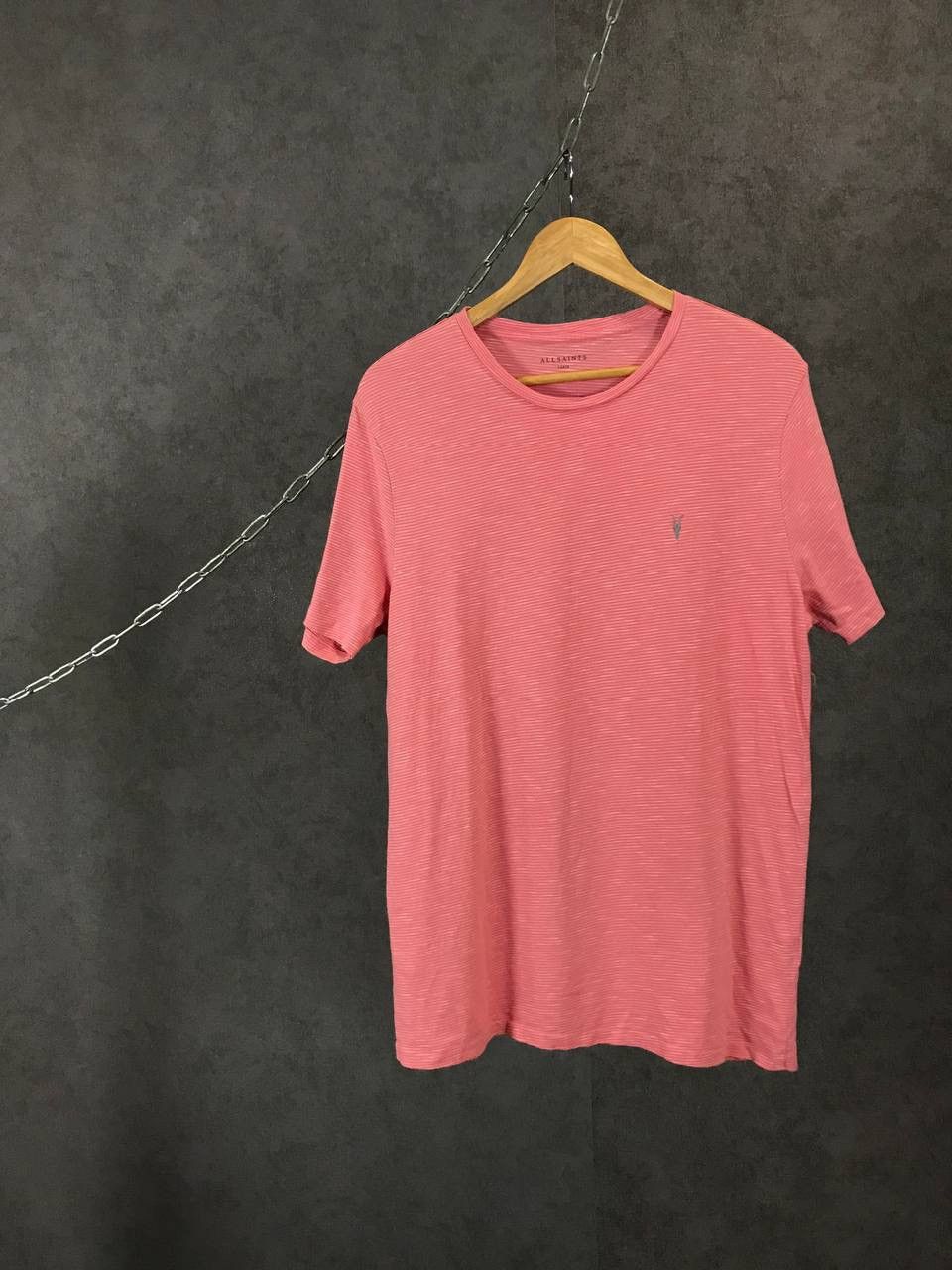 Allsaints Allsaints logo designer striped tee Size US L / EU 52-54 / 3 - 1 Thumbnail