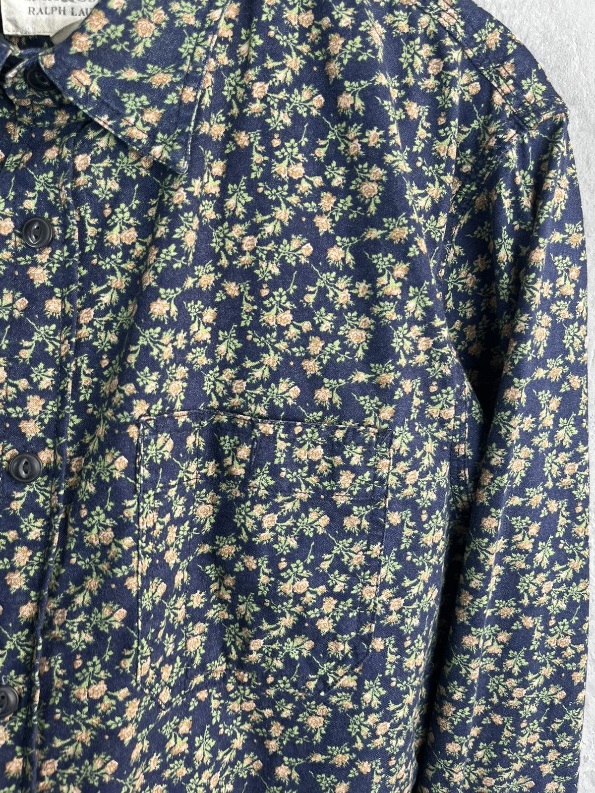 Denim & Supply Ralph Lauren × Polo Ralph Lauren × Ralph Lauren Ralph Lauren shirt with flowers Size US L / EU 52-54 / 3 - 11 Thumbnail