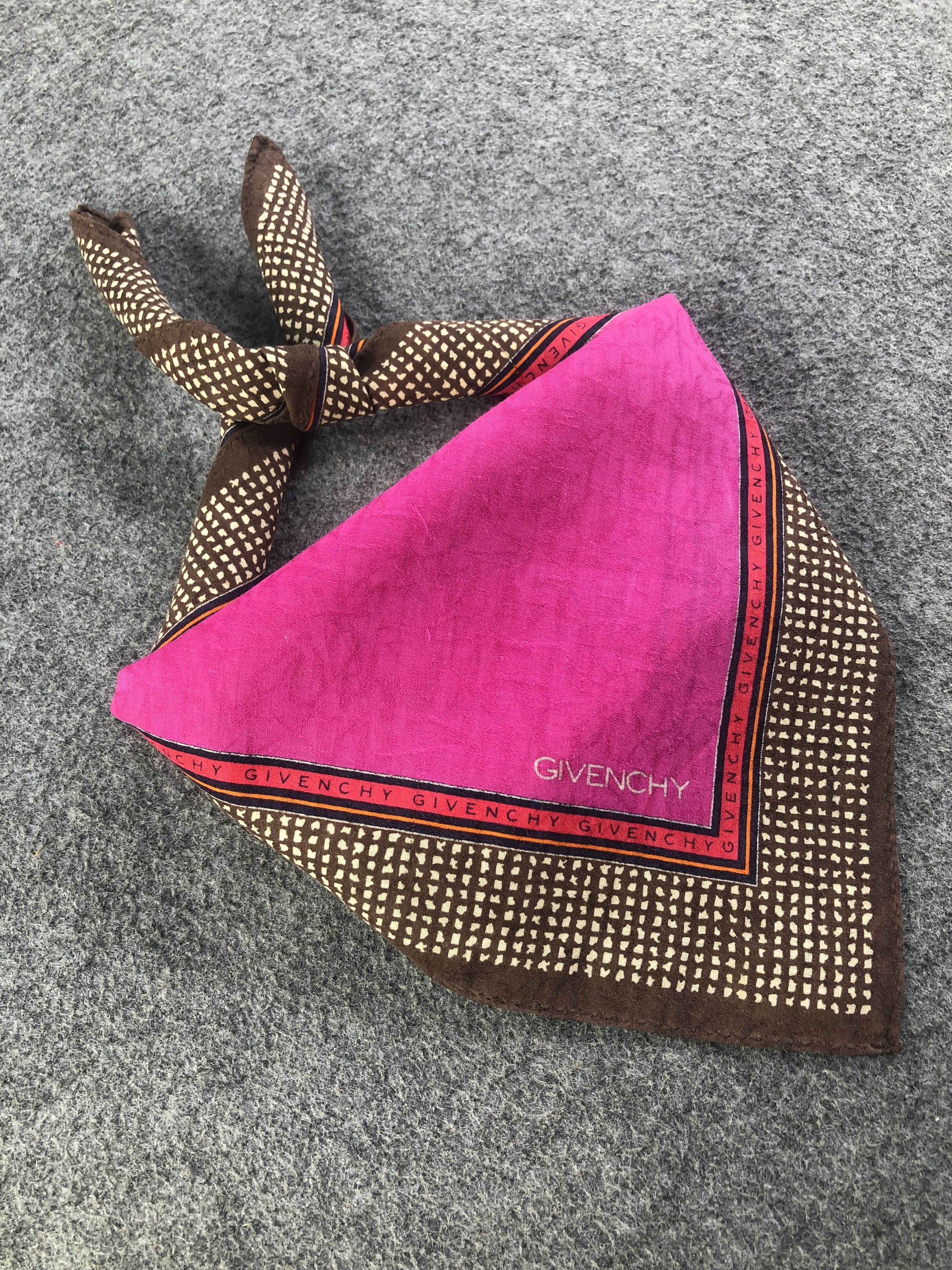 Vintage Givenchy Handkerchief / Bandana / Neckerchief Size ONE SIZE - 1 Thumbnail