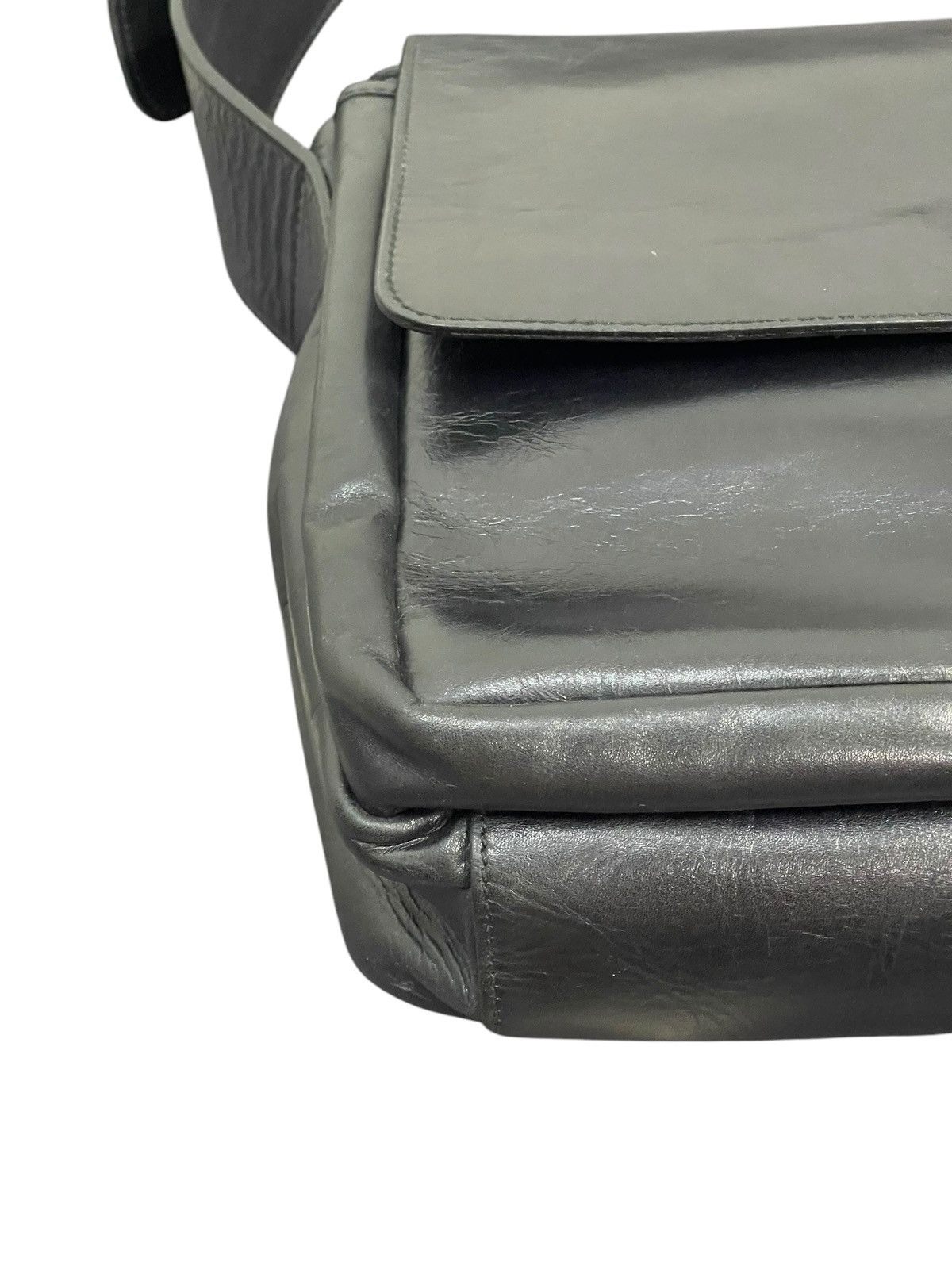 Genuine Leather Full Leather Max Mara Italy Shoulder Bag 1🟩9 Size ONE SIZE - 6 Thumbnail