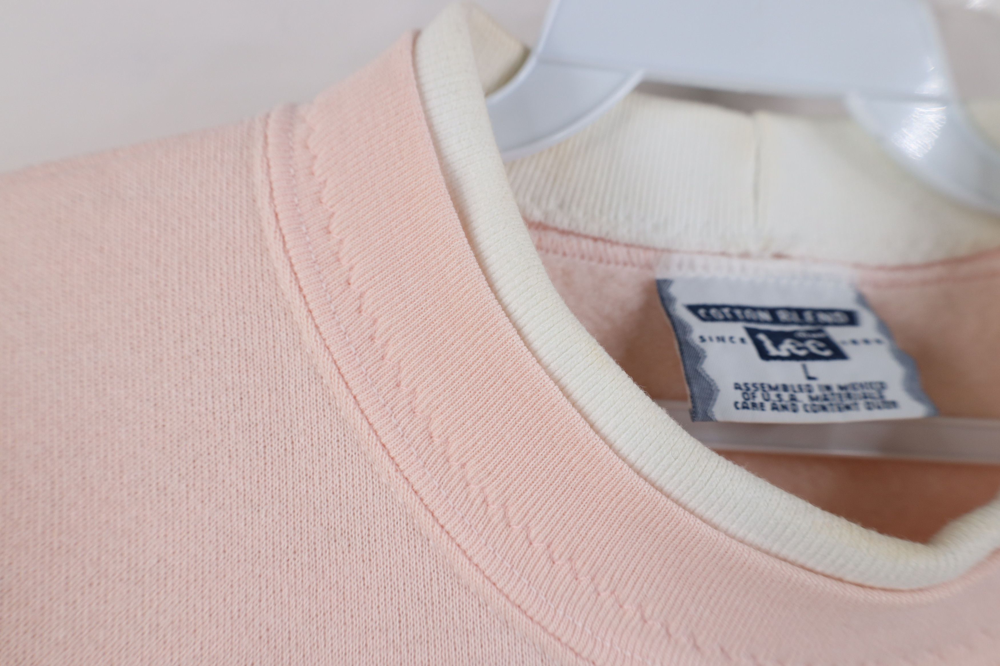 Vintage Vintage 90s Streetwear Butterfly Layered Sweatshirt Pink Size L / US 10 / IT 46 - 7 Thumbnail