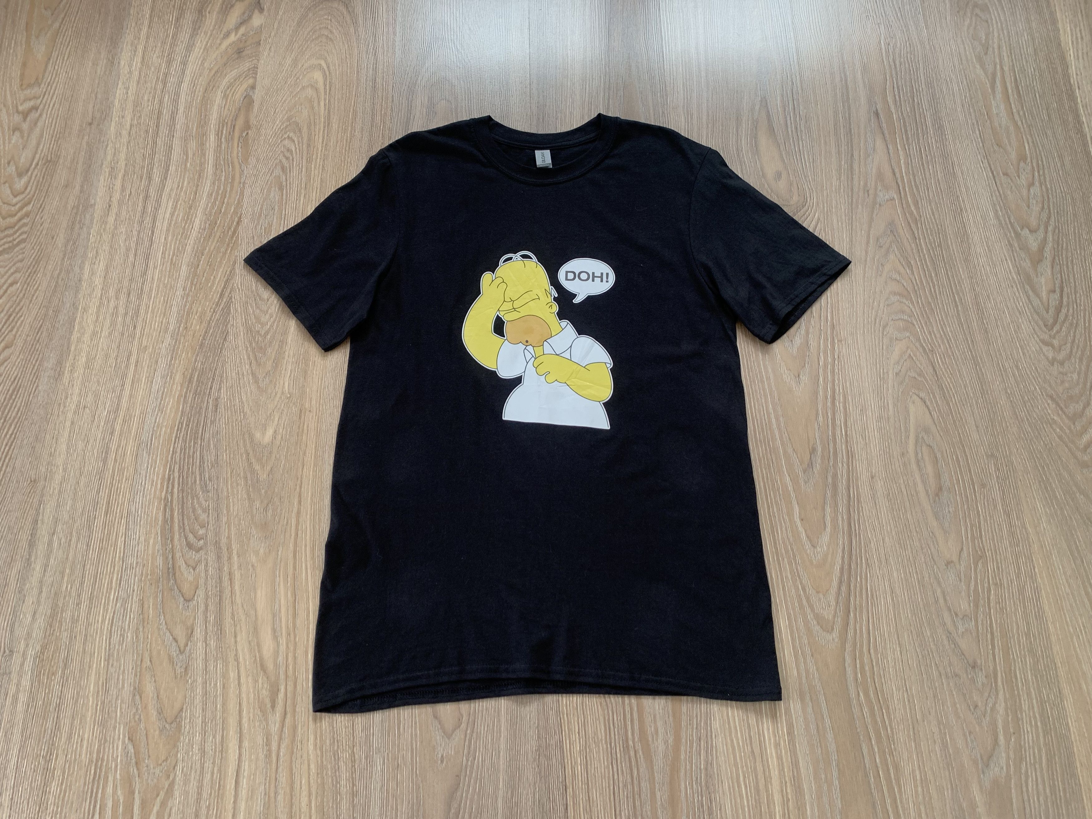 Gildan Gildan Homer Simpson "DOH" Printed Cotton T-Shirt Size US M / EU 48-50 / 2 - 1 Thumbnail