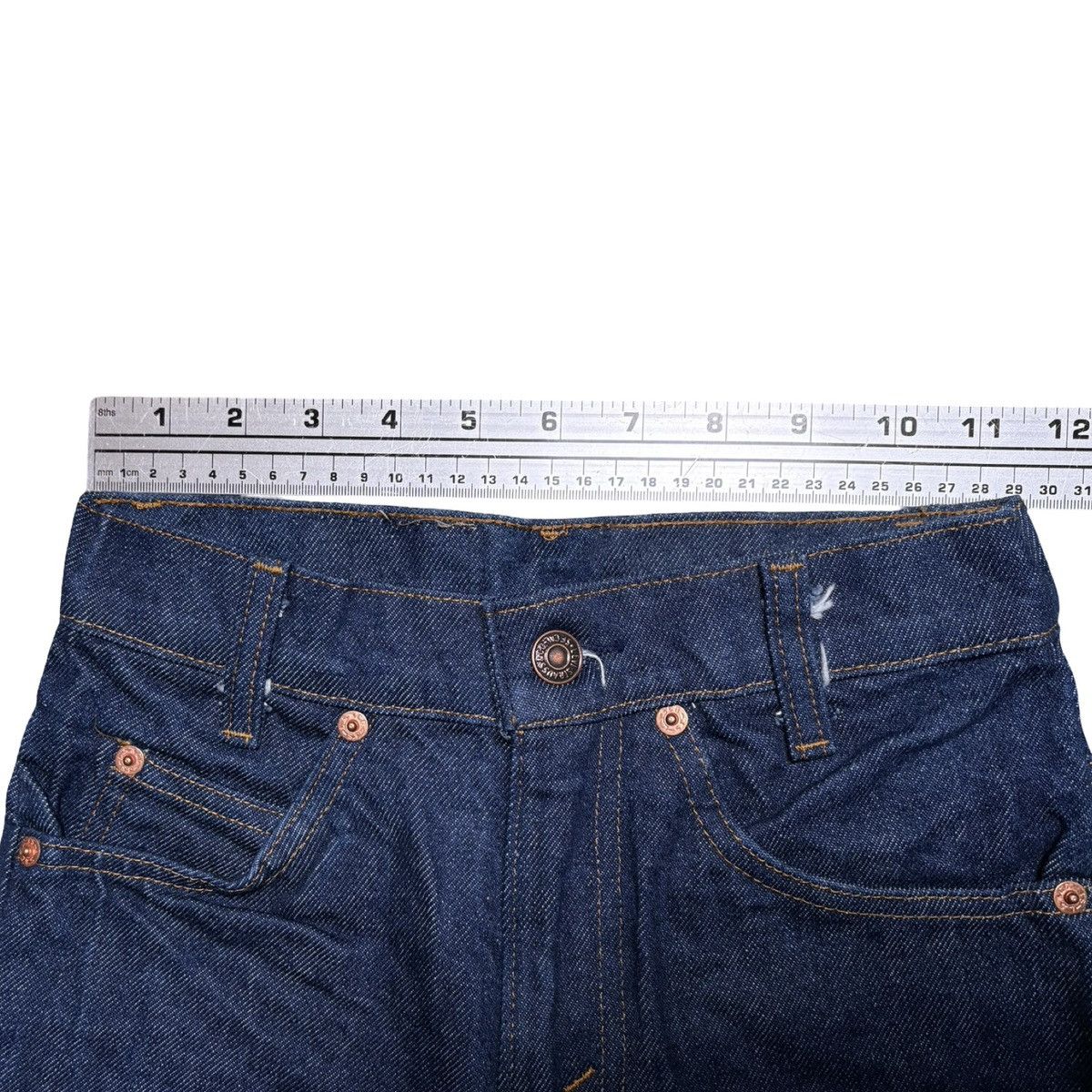 Levi's Vintage 80s Levi's 716 0216 Student Straight Jeans 25X30 NOS Size 25" / US 0 / IT 36 - 6 Thumbnail