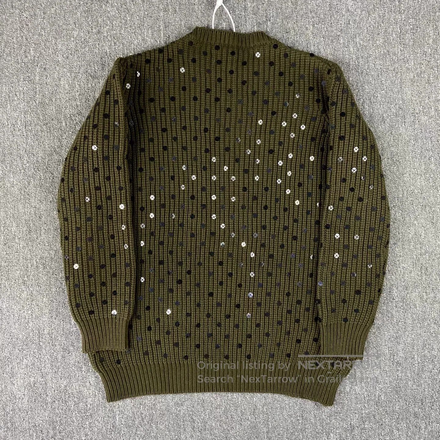 Givenchy Givenchy Sequin Dot Knit Sweater. Size US M / EU 48-50 / 2 - 2 Thumbnail