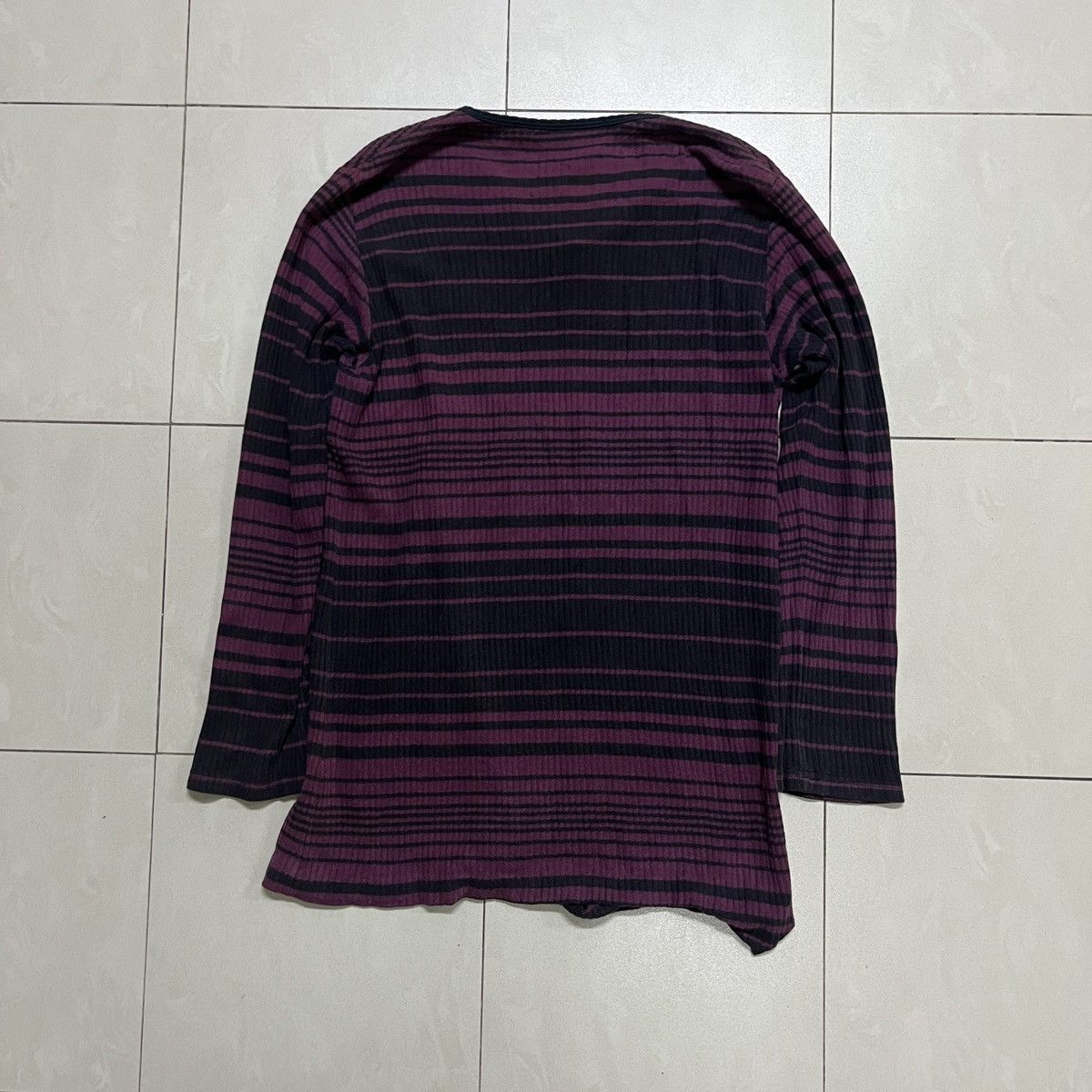 Sonia Rykiel Vintage Rare Sonia Rykiel Ribbed T Shirt Size S / US 4 / IT 40 - 9 Thumbnail