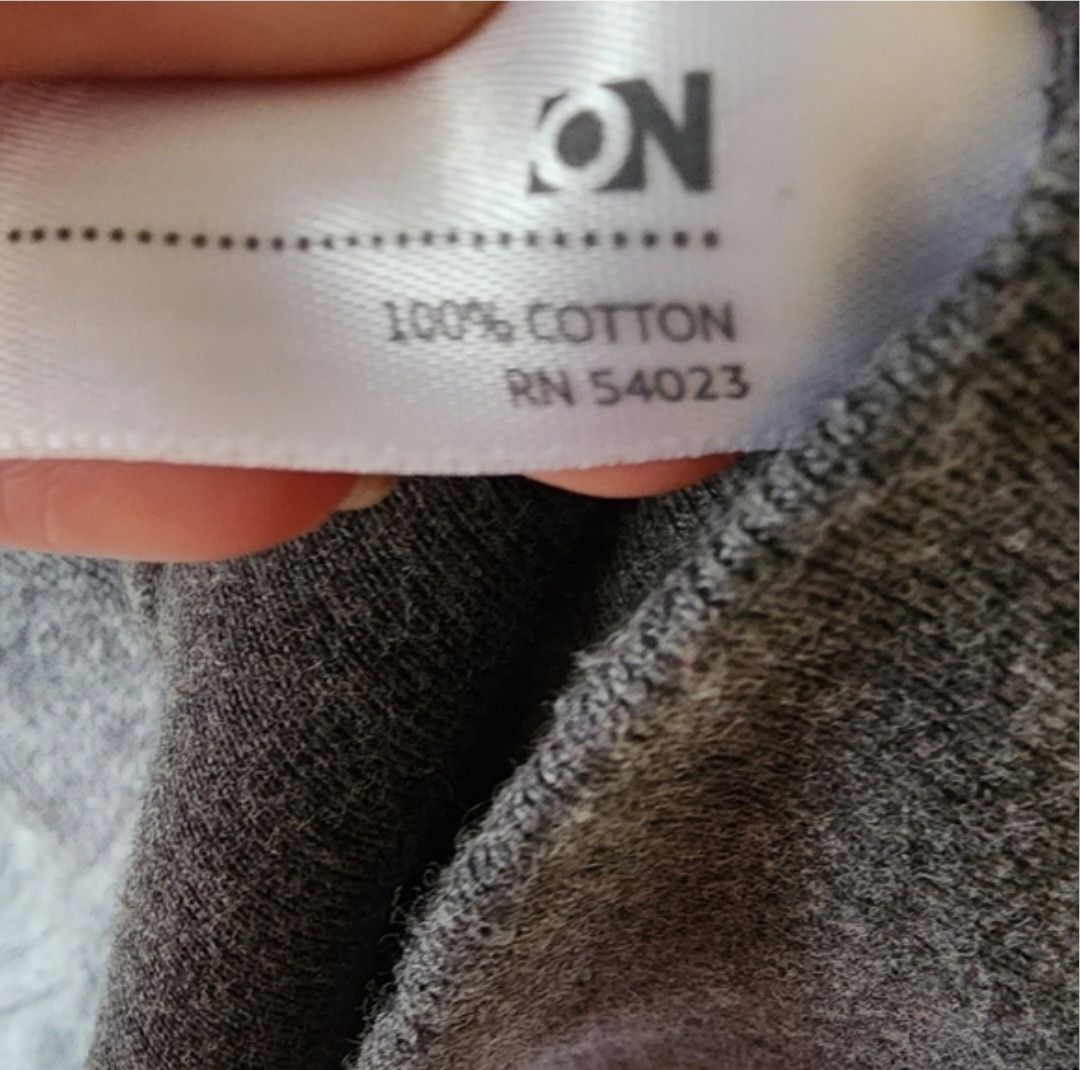 Old Navy Old Navy Gray Orange Trim Collared LS Zip Up Sweater Large Size US L / EU 52-54 / 3 - 3 Thumbnail