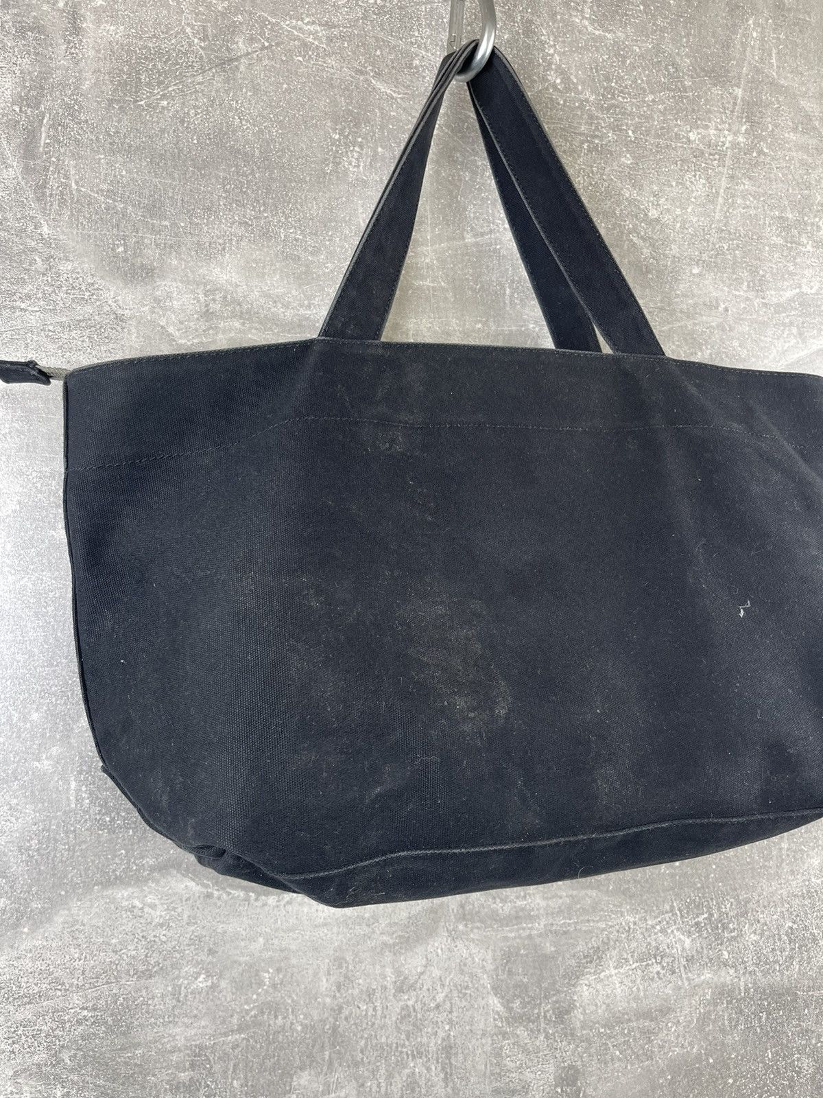 Diesel Diesel Post Lux Bag Black Canvas Punk Grunge Print Studs Zip Size ONE SIZE - 6 Thumbnail