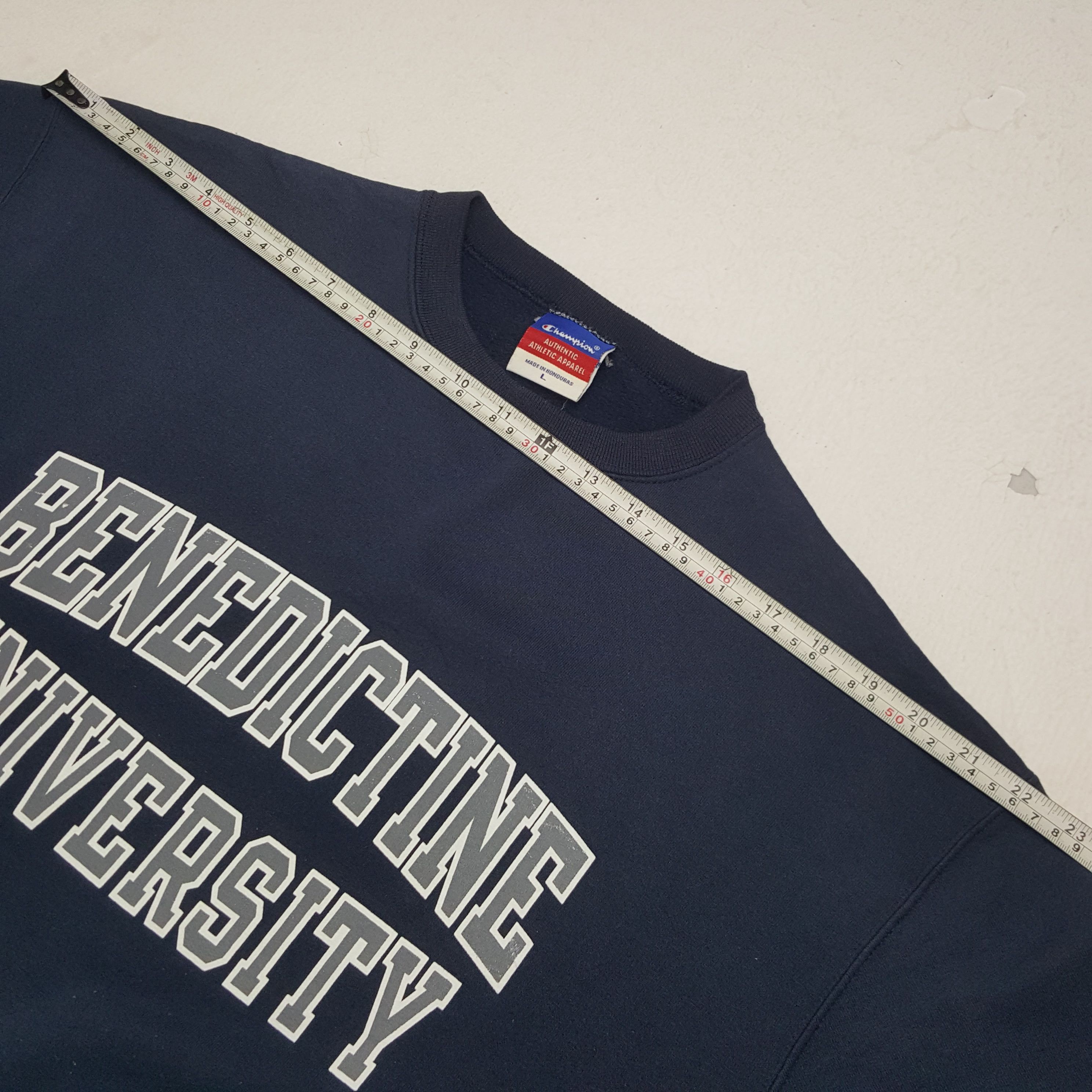 Champion × Vintage Vintage Benedictine University Champion Promo Sweatshirt Size US L / EU 52-54 / 3 - 5 Thumbnail