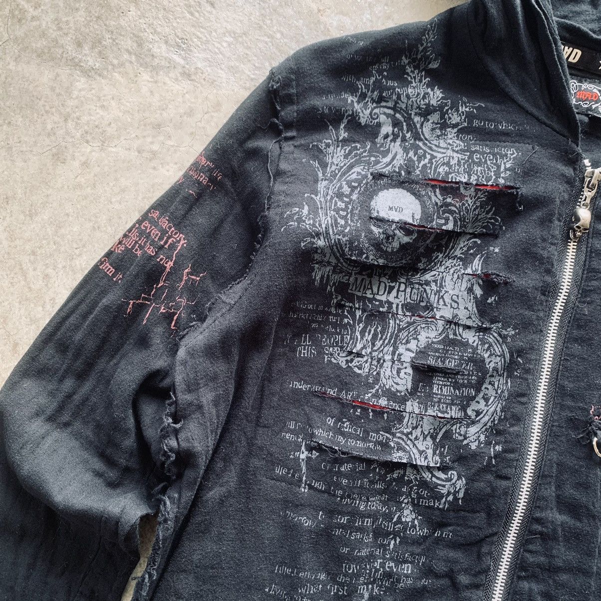Japanese Brand Mad Punks Japan Chaos Hoodie Jacket Size US M / EU 48-50 / 2 - 3 Thumbnail