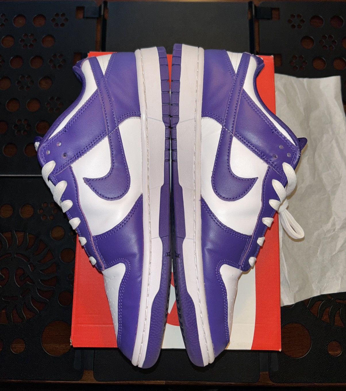 Nike nike dunk low championship court purple Size US 12 / EU 45 - 2 Thumbnail