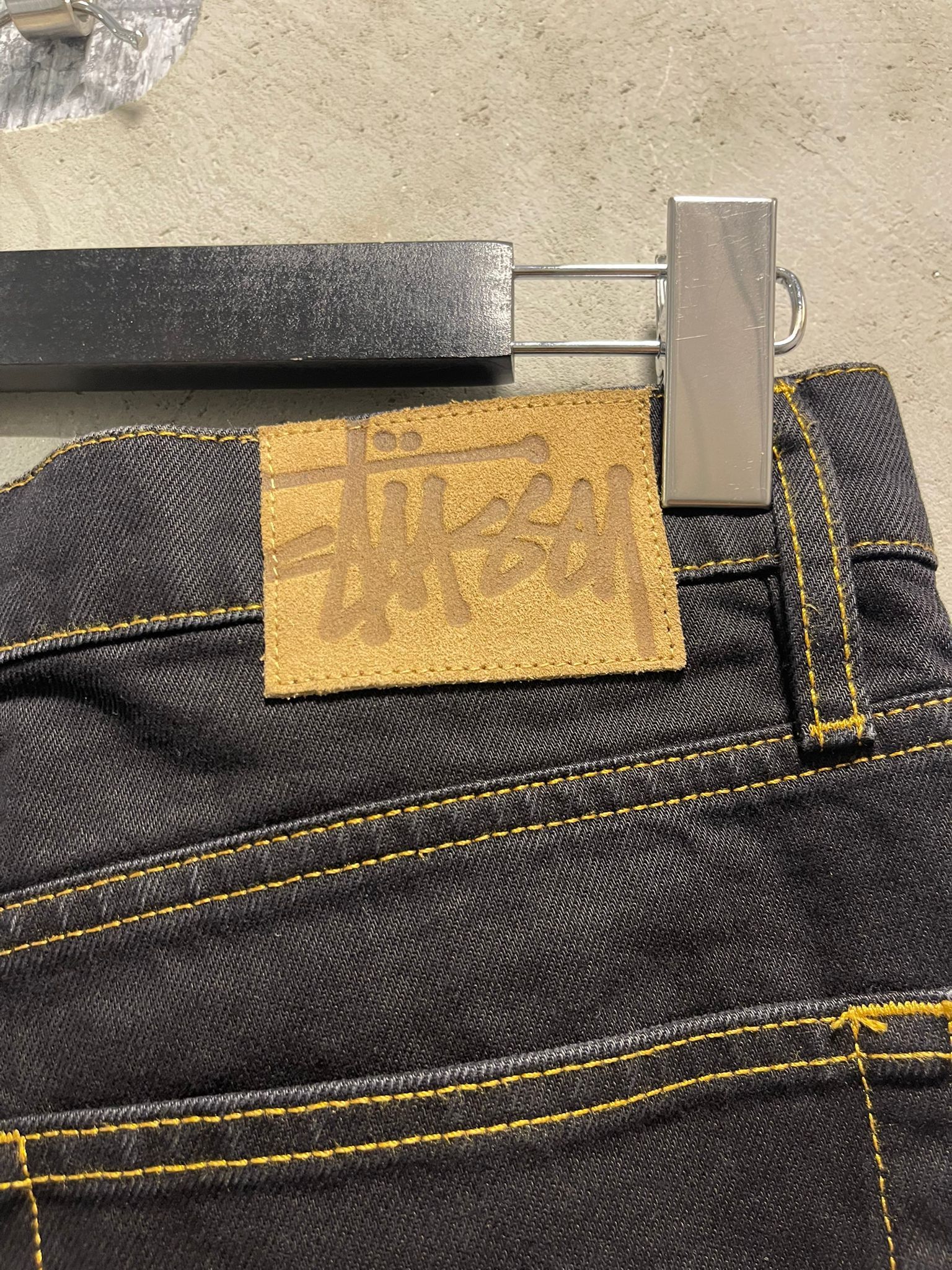 Stussy Stussy Big Ol Jean Shorts Black Size US 32 / EU 48 - 4 Thumbnail