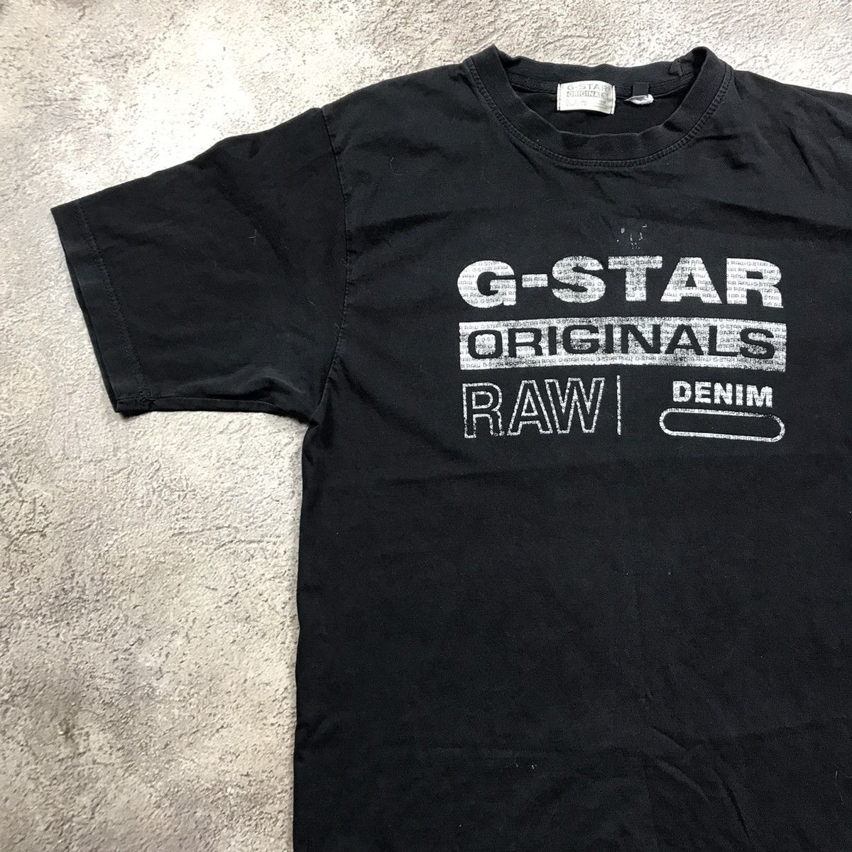 Vintage Vintage 90s G-Star Raw Graphic Tee Streetwear Skate Boxy L Size US L / EU 52-54 / 3 - 2 Thumbnail