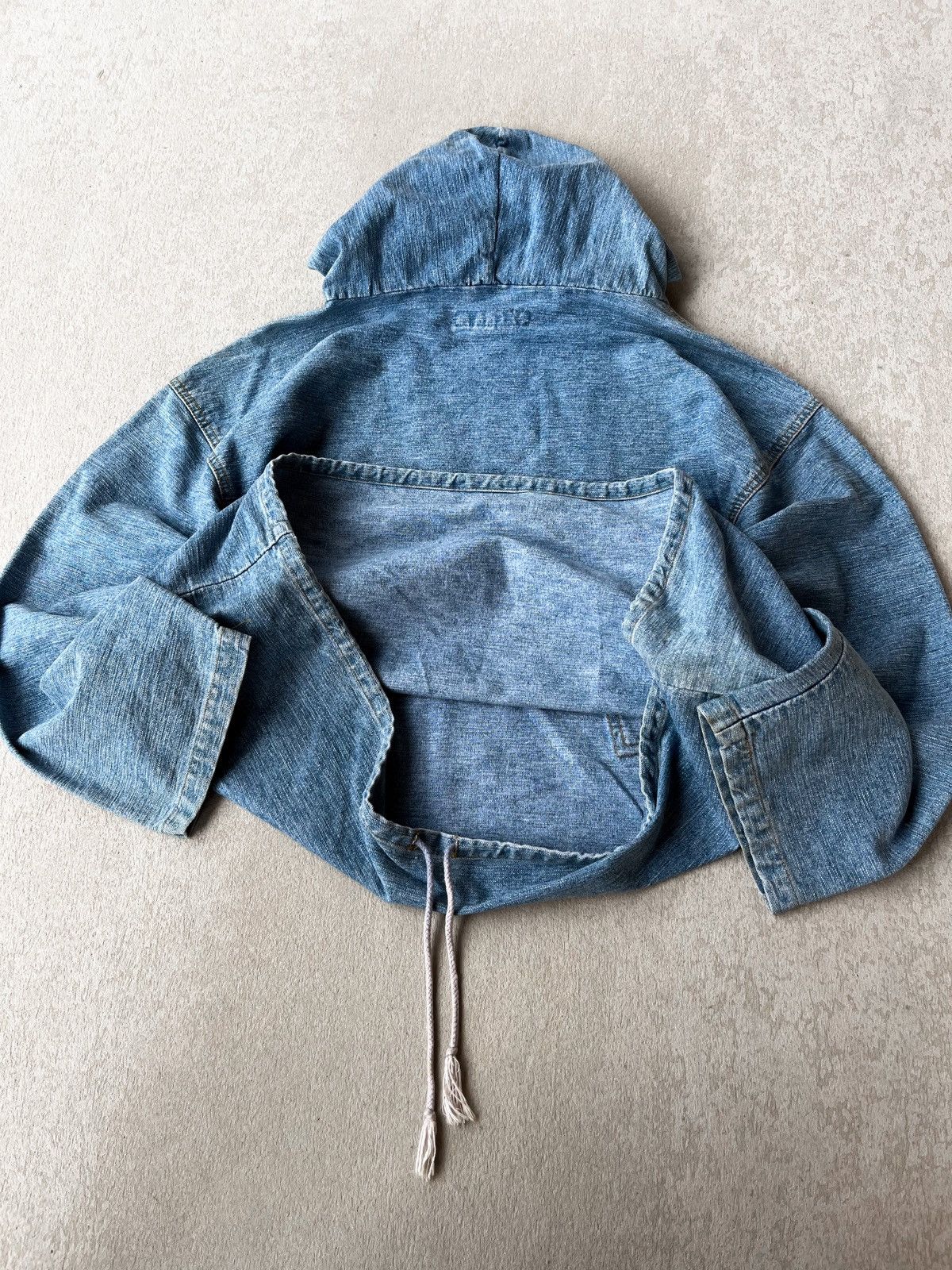 Japanese Brand Vtg Work MRK Denim Smock Jacket Size US M / EU 48-50 / 2 - 6 Thumbnail
