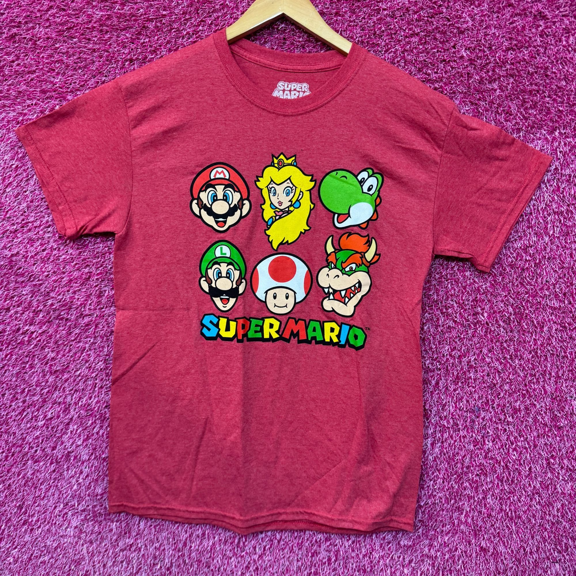 Nintendo Super Mario Luigi Peach Yoshi Toad Bowser Nintendo Tee M Size US M / EU 48-50 / 2 - 1 Thumbnail