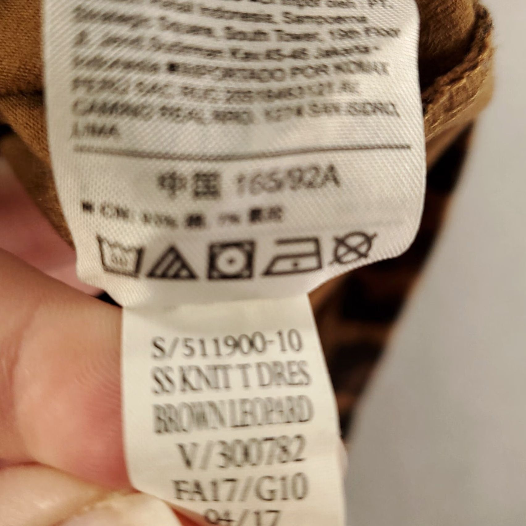 Old Navy Old Navy Womens Mini Leopard Print Dress Size Medium Pullover Casual Knit Brown Multicolor Size M / US 6-8 / IT 42-44 - 7 Thumbnail