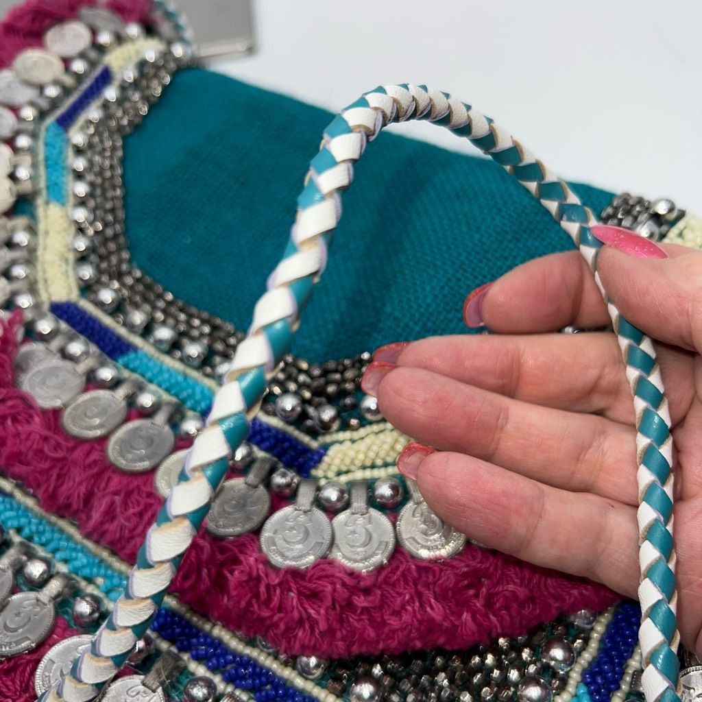 Other Ethnic Boho Colorful Beaded Bag Size ONE SIZE - 4 Thumbnail