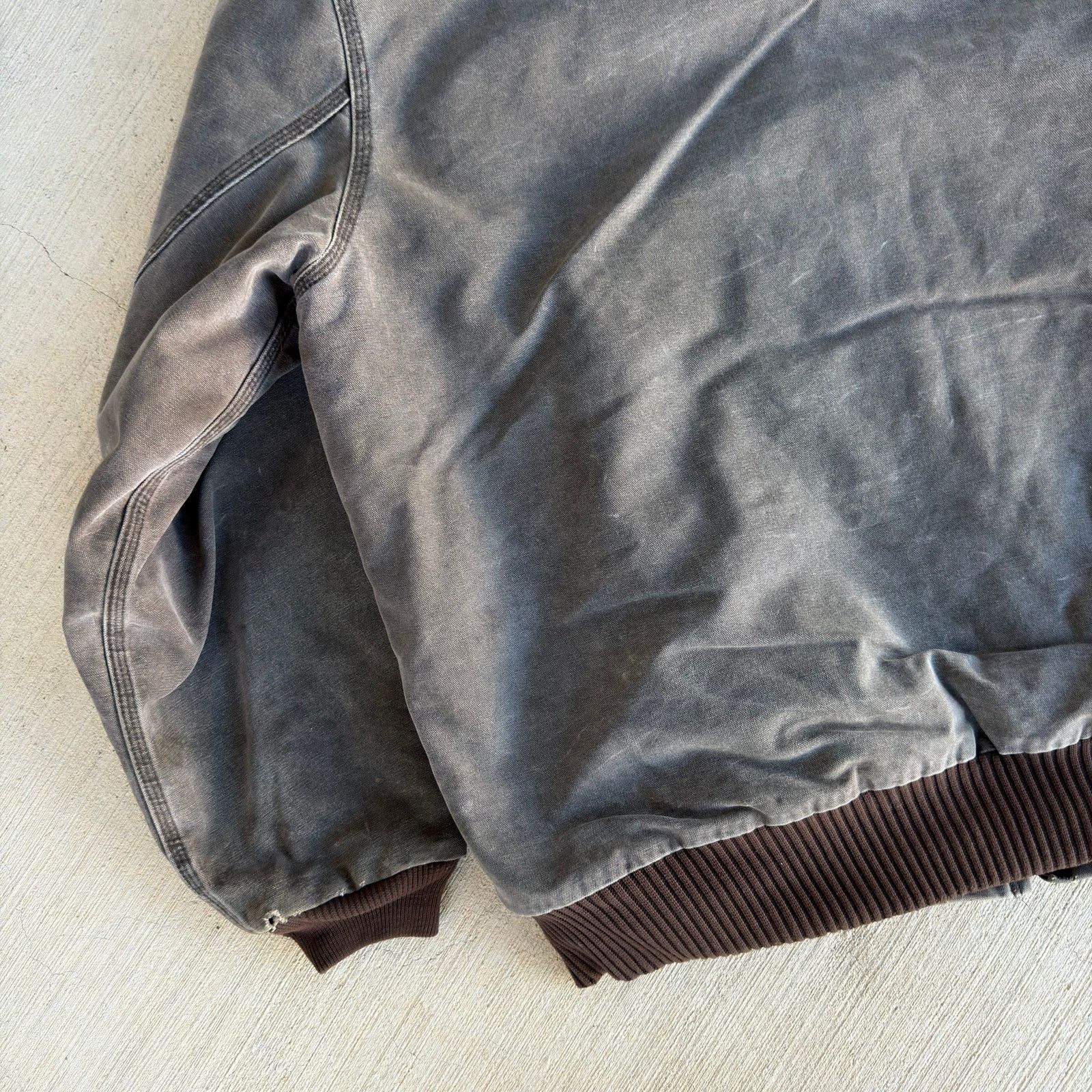 Carhartt × Vintage Carhartt J130 CHT brown hooded work wear jacket Size US XXL / EU 58 / 5 - 7 Thumbnail