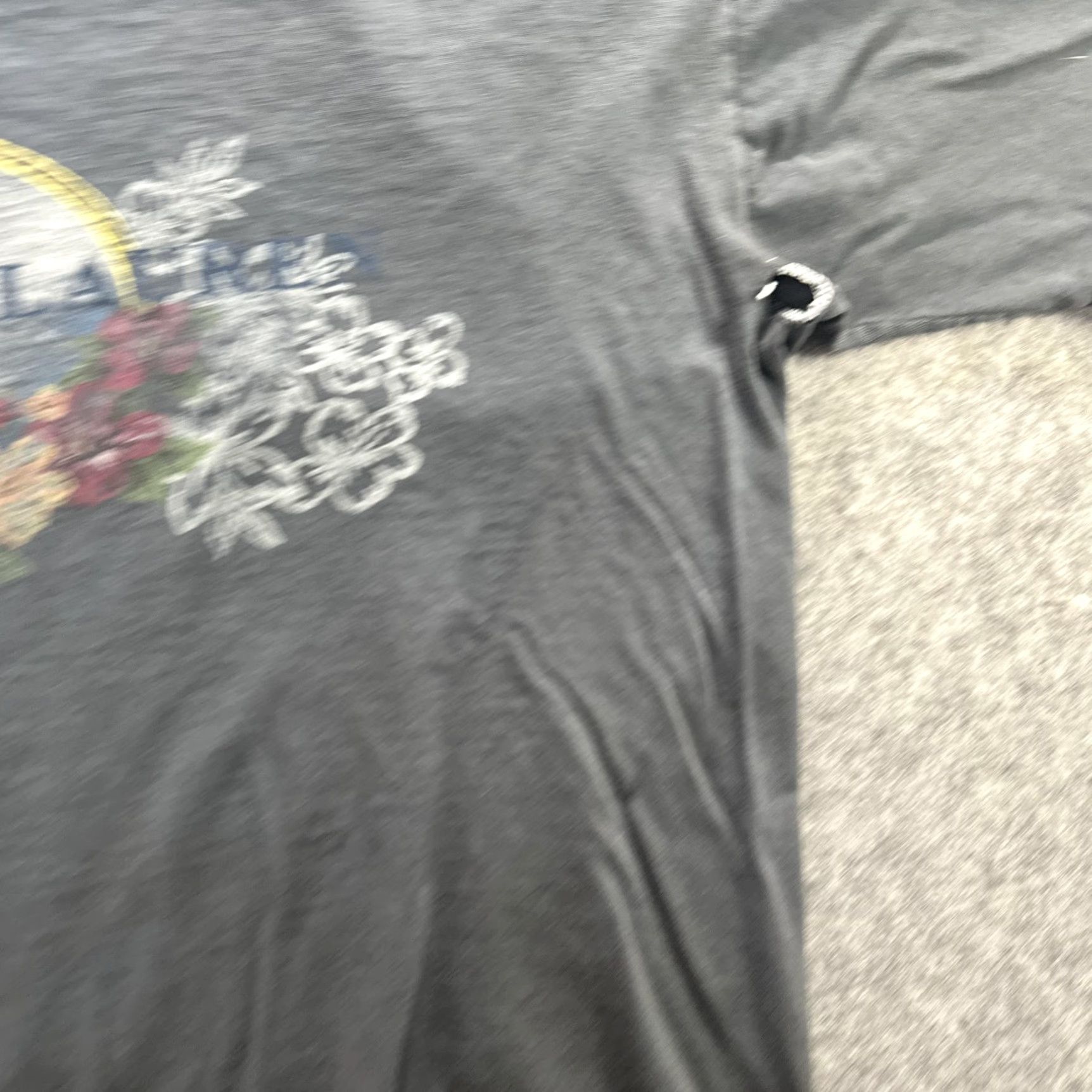 Ralph Lauren Ralph Lauren Shirt Womens Large Gray Floral Graphic Tee Short Sleeve Casual Size L / US 10 / IT 46 - 6 Thumbnail