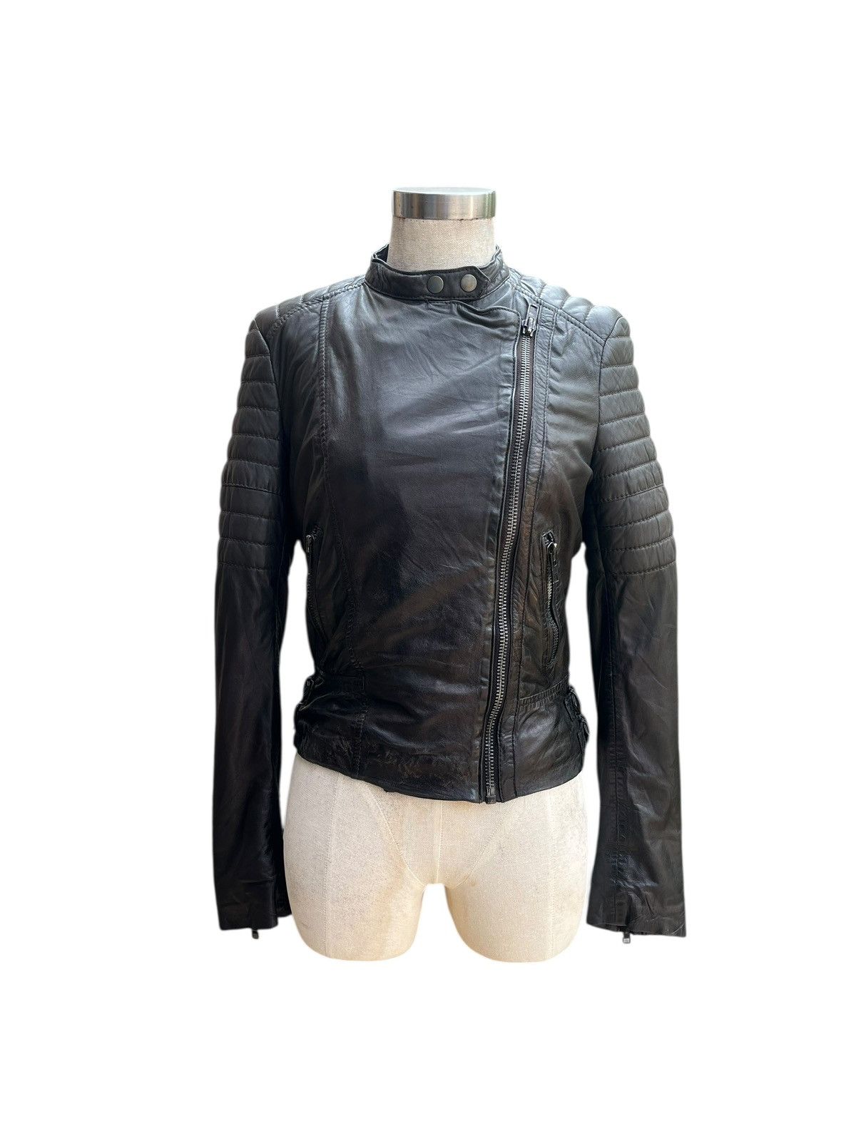 Leather Muubaa Bikers lamb skin jacket Size M / US 6-8 / IT 42-44 - 2 Thumbnail