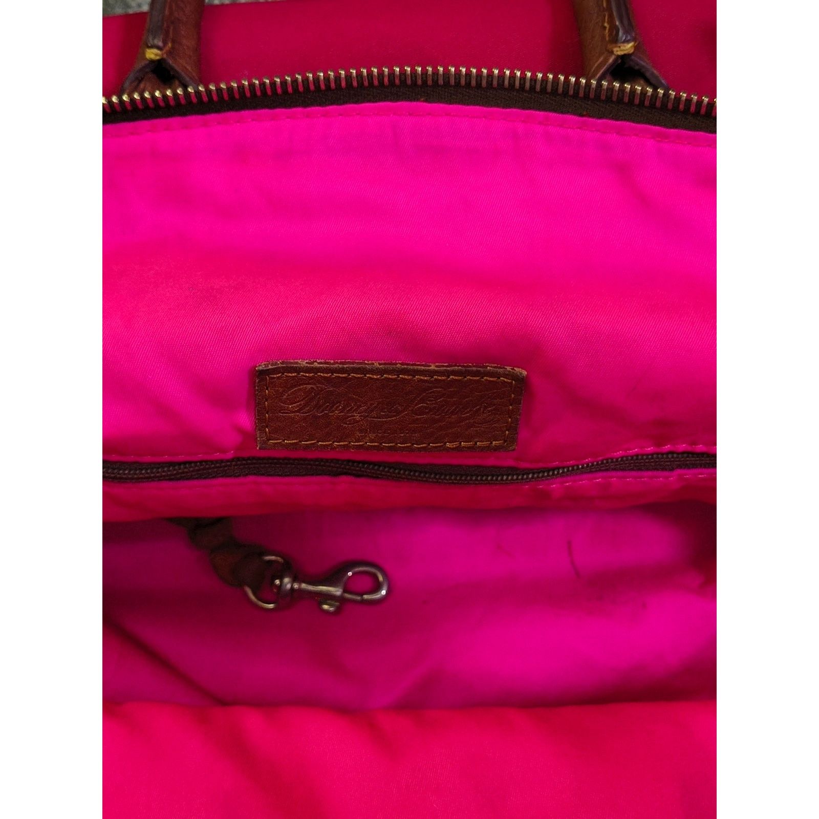 Dooney & Bourke Vintage Dooney & Bourke Red Nylon Duffel Bag Size ONE SIZE - 9 Thumbnail