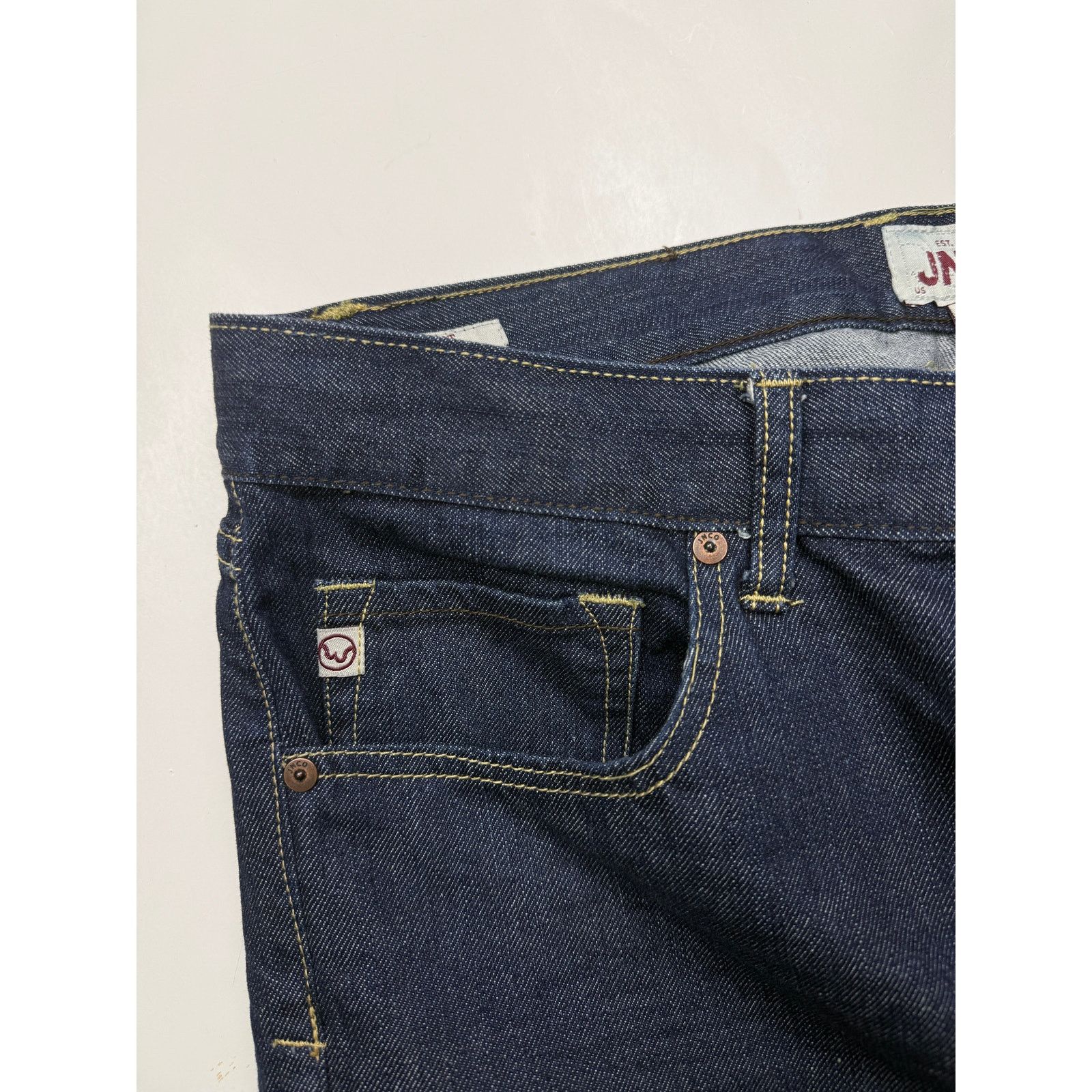 Vintage Vintage Y2K JNCO Slim Straight 101 Dark Wash Size 42W Size US 42 / EU 58 - 5 Thumbnail