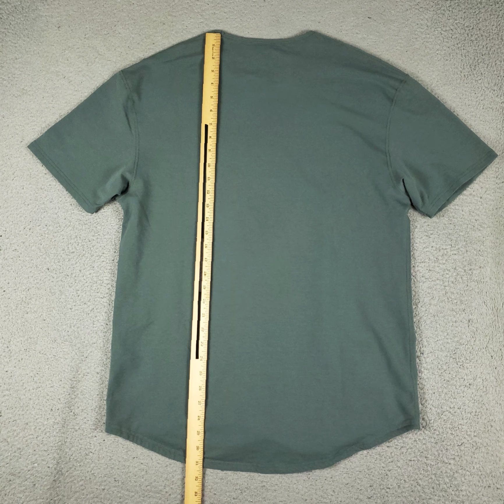Vintage BYLT T Shirt Mens Size XL Green Lux Drop Cut Casual Short Sleeve Size US XL / EU 56 / 4 - 4 Thumbnail