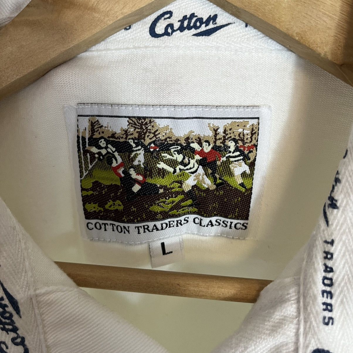 Cotton Traders Vintage Cotton Traders 1991/1992 England Home Rugby Jersey Size US L / EU 52-54 / 3 - 5 Thumbnail