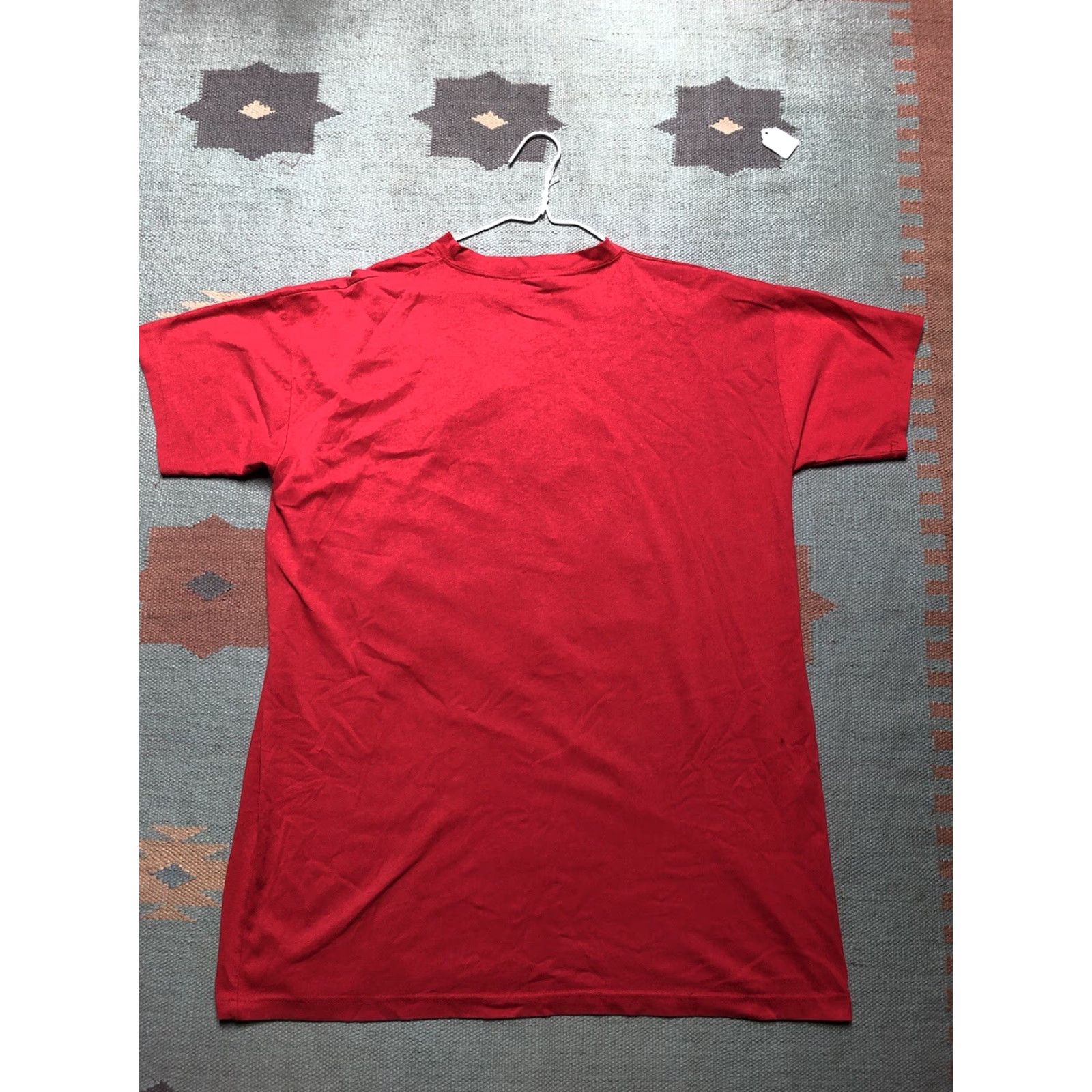 Vintage VINTAGE 90s Graphic T Shirt It's A Jolly Christmas Teddy Bear Cute NOS OSFA Mens XL Red Size US XL / EU 56 / 4 - 5 Thumbnail