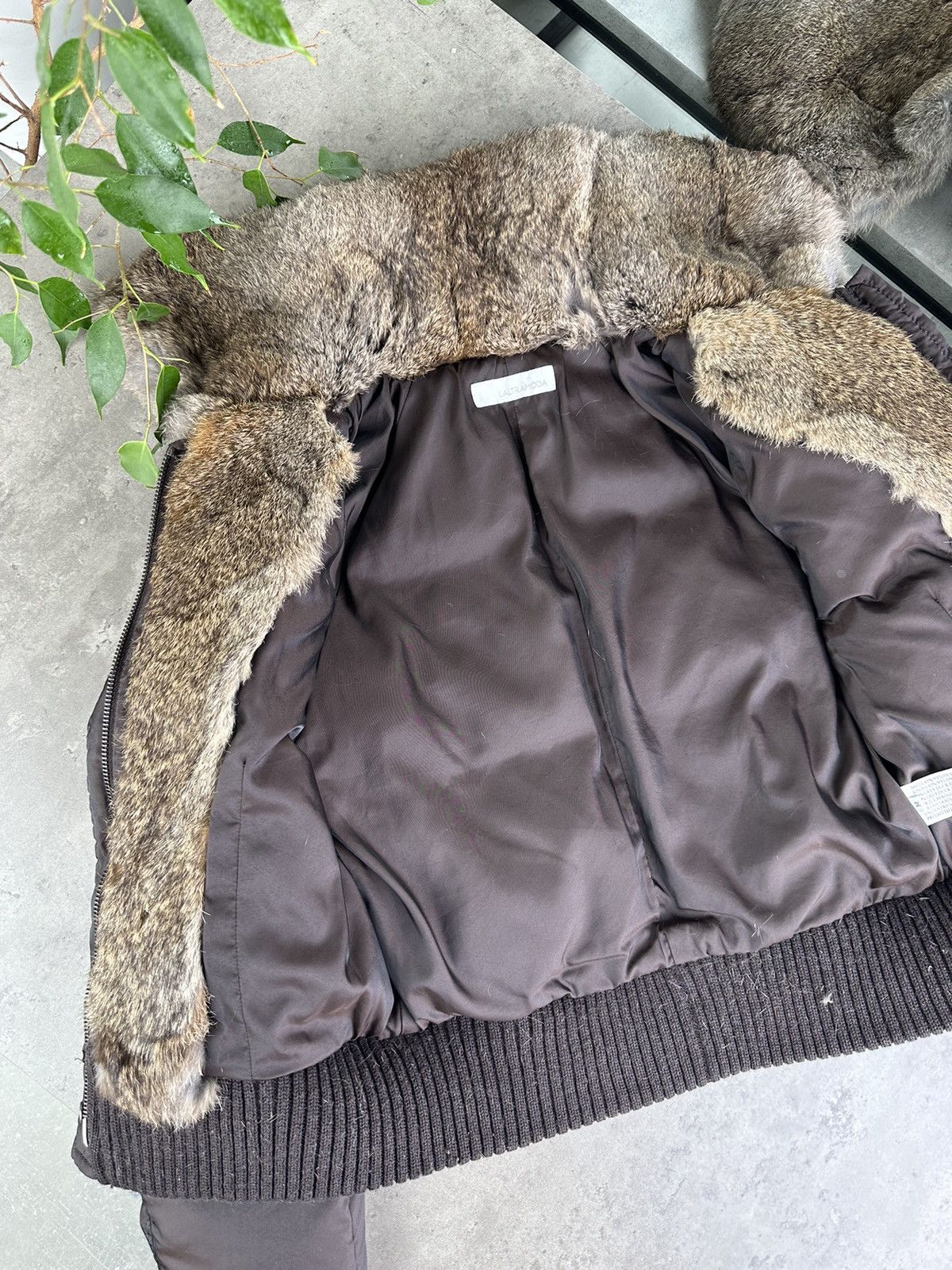 Japanese Brand Vintage Down Jacket With Fur Size M / US 6-8 / IT 42-44 - 8 Thumbnail
