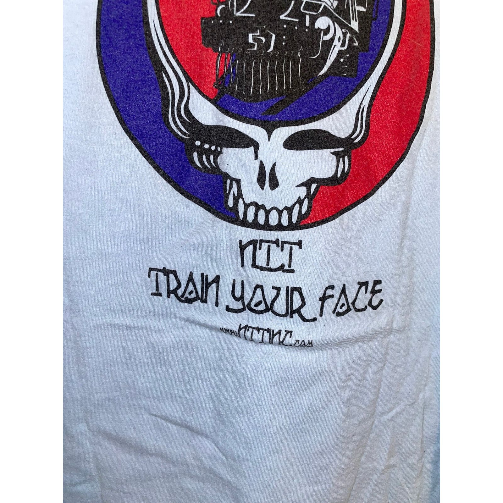 Gildan Vintage Grateful Dead Shirt NIT Train Your Face Training L Size US L / EU 52-54 / 3 - 8 Thumbnail