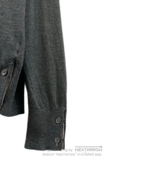 Thom Browne Thom Browne Women's Gray Wool Cardigan . Size M / US 6-8 / IT 42-44 - 5 Thumbnail